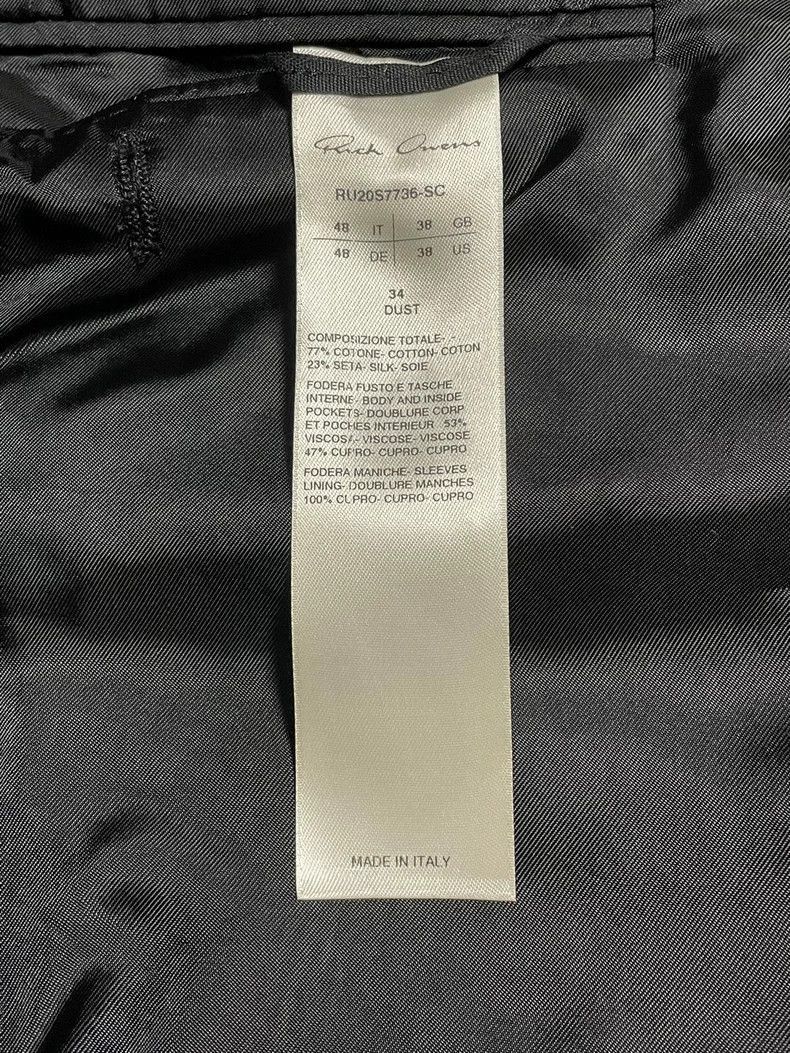 Rick Owens rick owens double breasted suit jacket-2508 Size US L / EU 52-54 / 3 - 3 Thumbnail