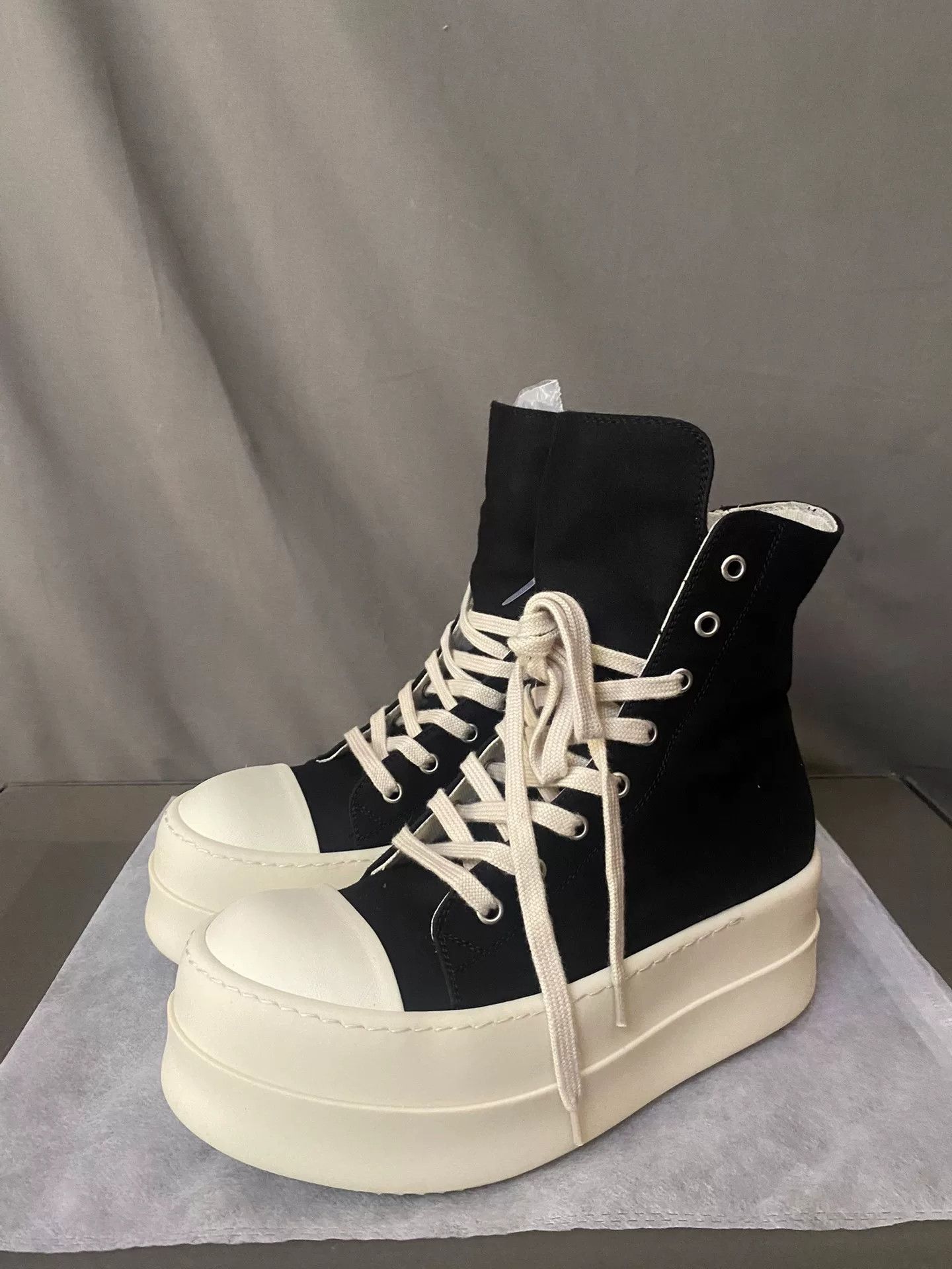Rick Owens Rick Owens Hitop Sneakers 38 Women Size US 7.5 / IT 37.5 - 1 Thumbnail