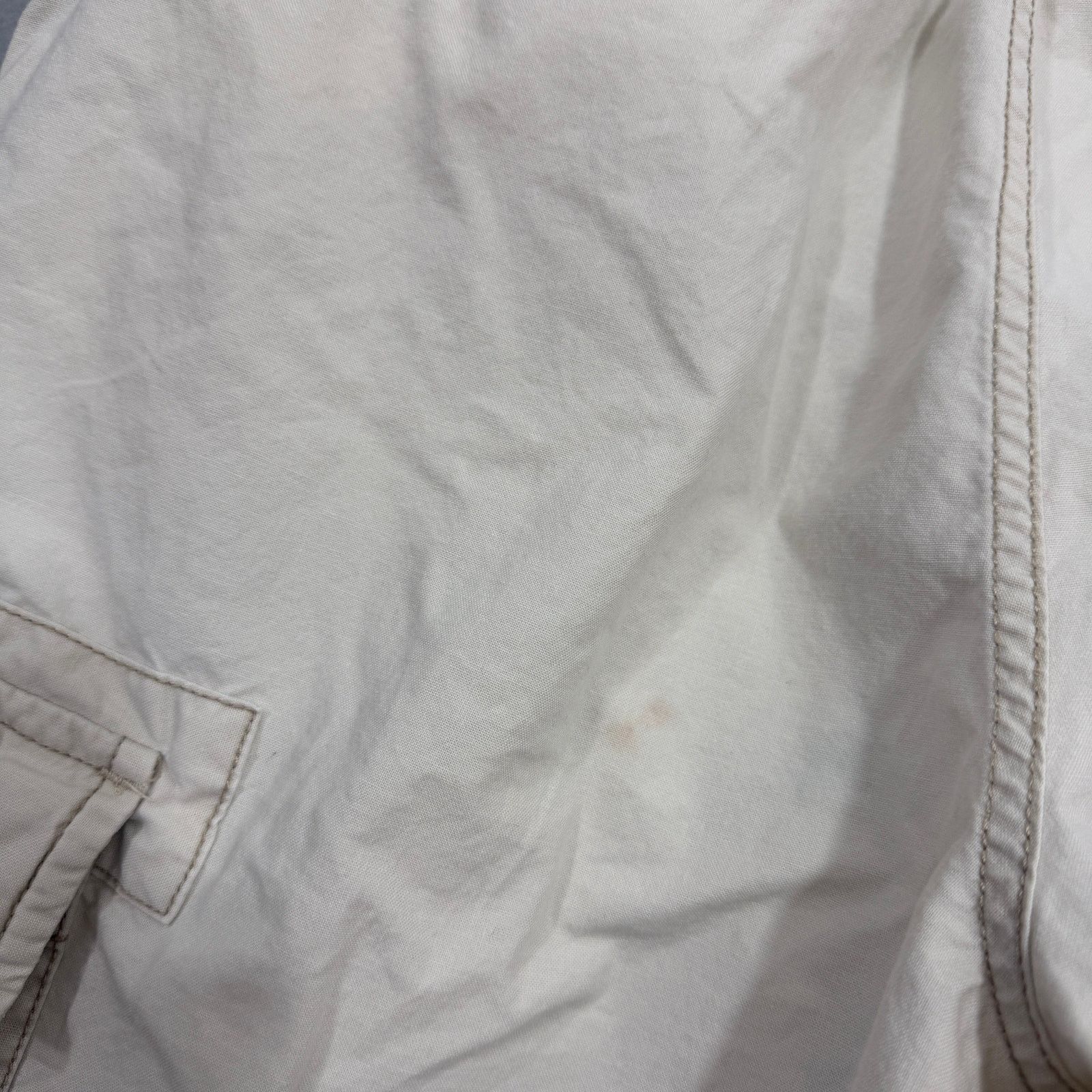 Polo Ralph Lauren Vintage Polo Jean Co Cargo Shorts Men's 34 White 11" Inseam Size US 34 / EU 50 - 7 Thumbnail