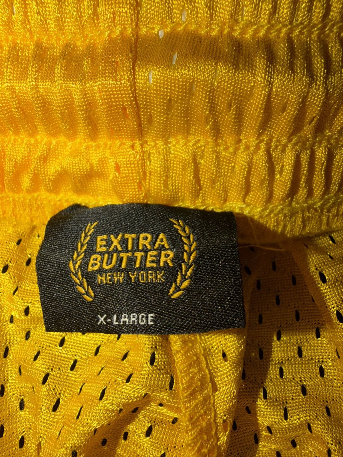 Extra Butter Legacy Mesh Yellow Shorts Size 1XL New, Men's (Size 36) — image 4 of 6
