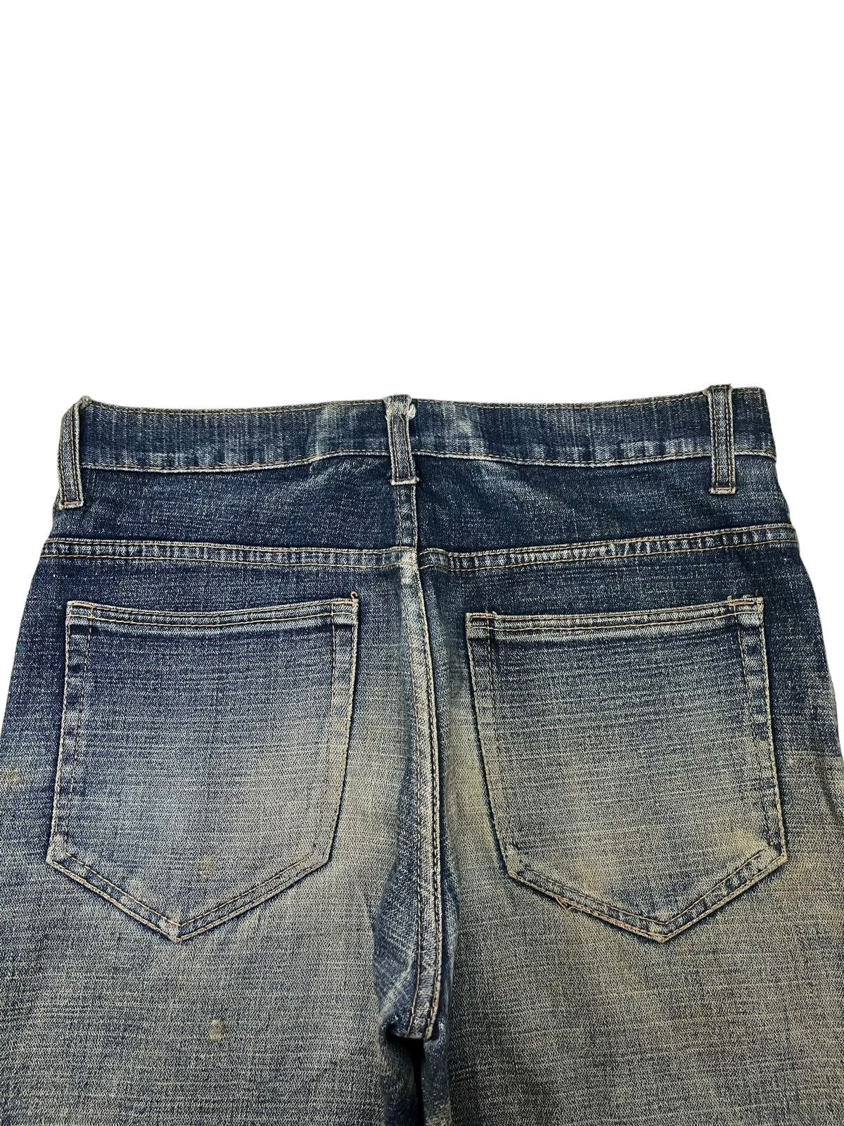 Japanese Brand Vintage Japanese Brand Sick Mud Wash Distressed Loose Jeans Size US 31 - 8 Thumbnail