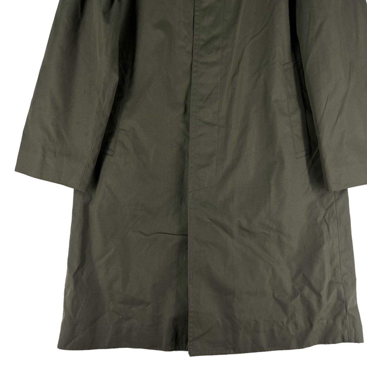 Vintage 🔥VINTAGE LONG JACKET FLY MILITARY USA ARMY DOUBLE COLLAR Size US M / EU 48-50 / 2 - 4 Thumbnail