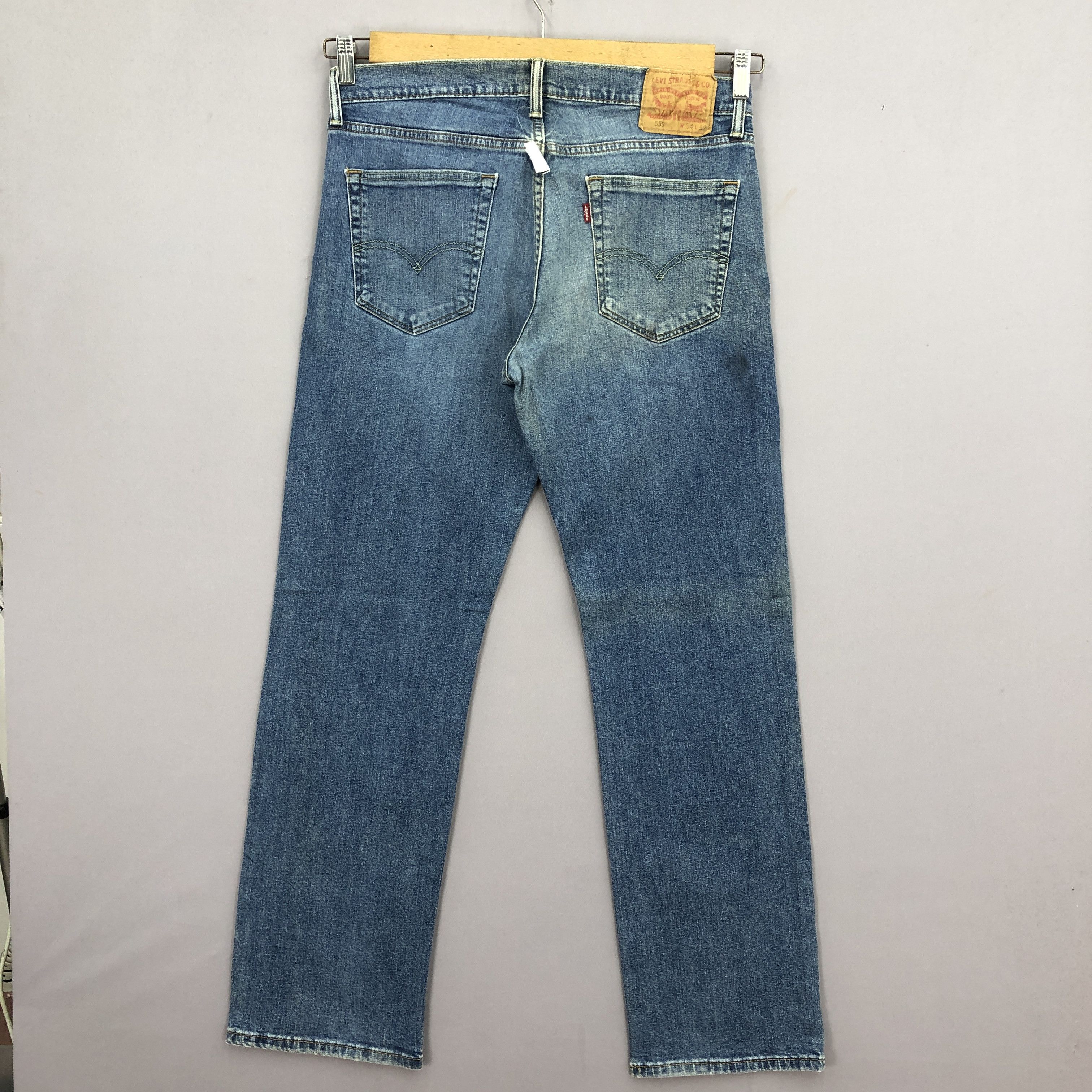 Levi's Vintage Levis Light Wash Jeans Levi's Wash Denim BS47140 Size US 32 / EU 48 - 2 Thumbnail