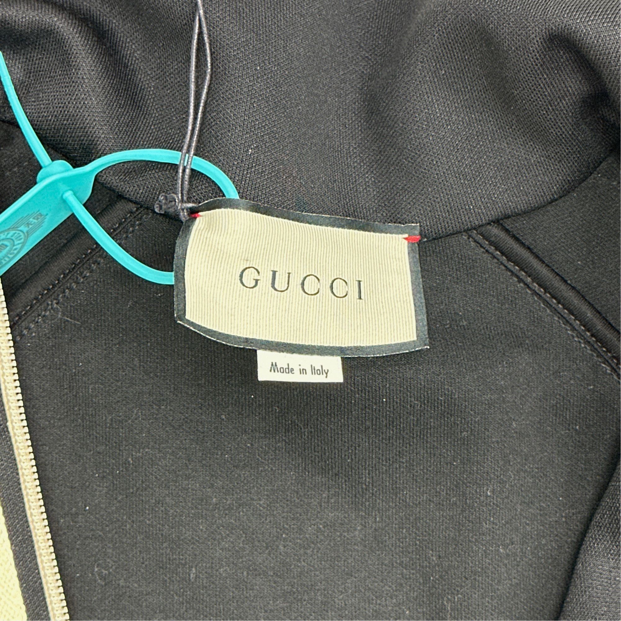 Gucci GUCCI Black Long Sleeve Logo Jacket-2506 Size US XL / EU 56 / 4 - 3 Thumbnail