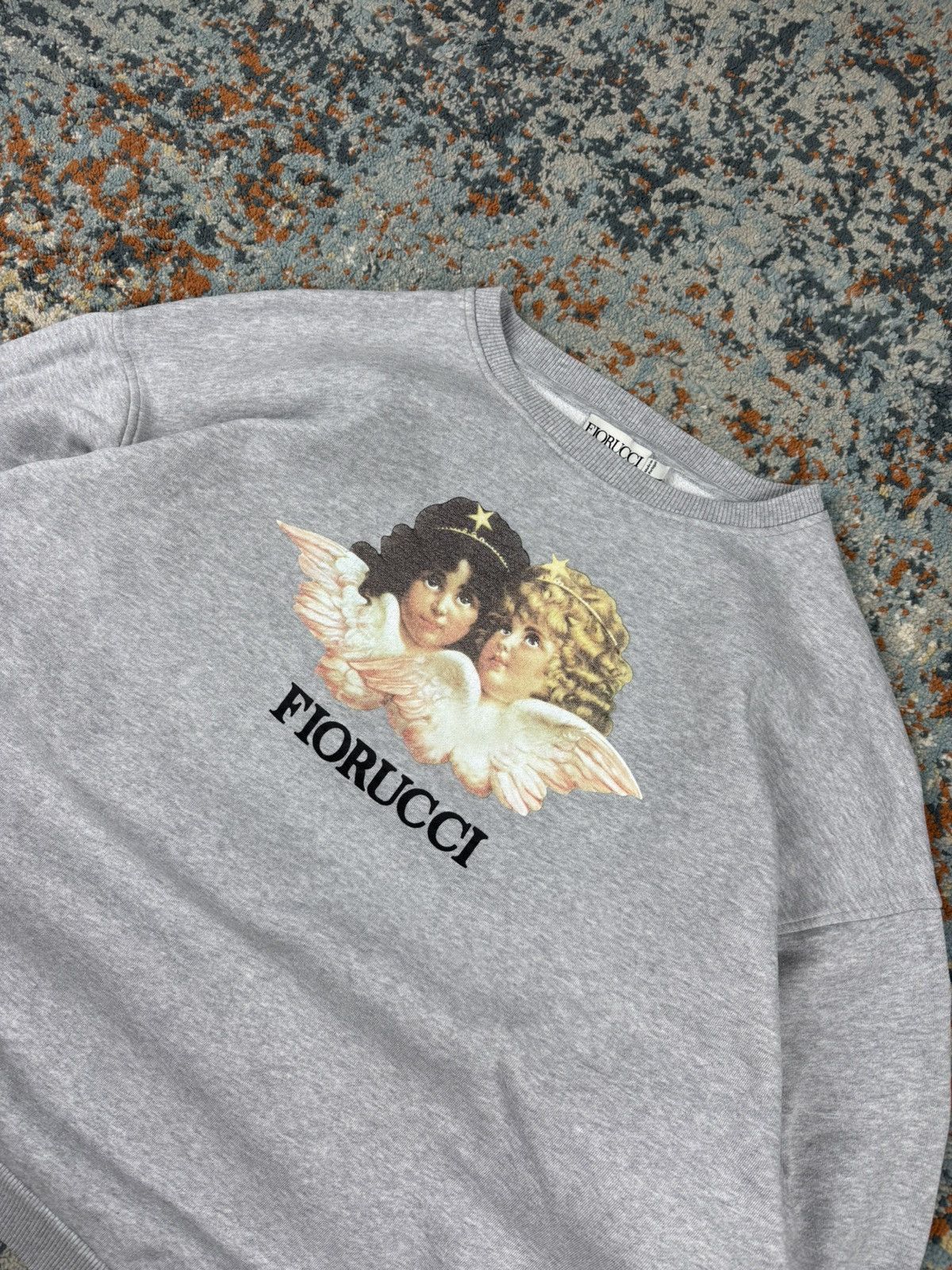 Fiorucci Fiorucci cupids angels logo graphic sweatshirt crewneck boxy Size US M / EU 48-50 / 2 - 3 Thumbnail
