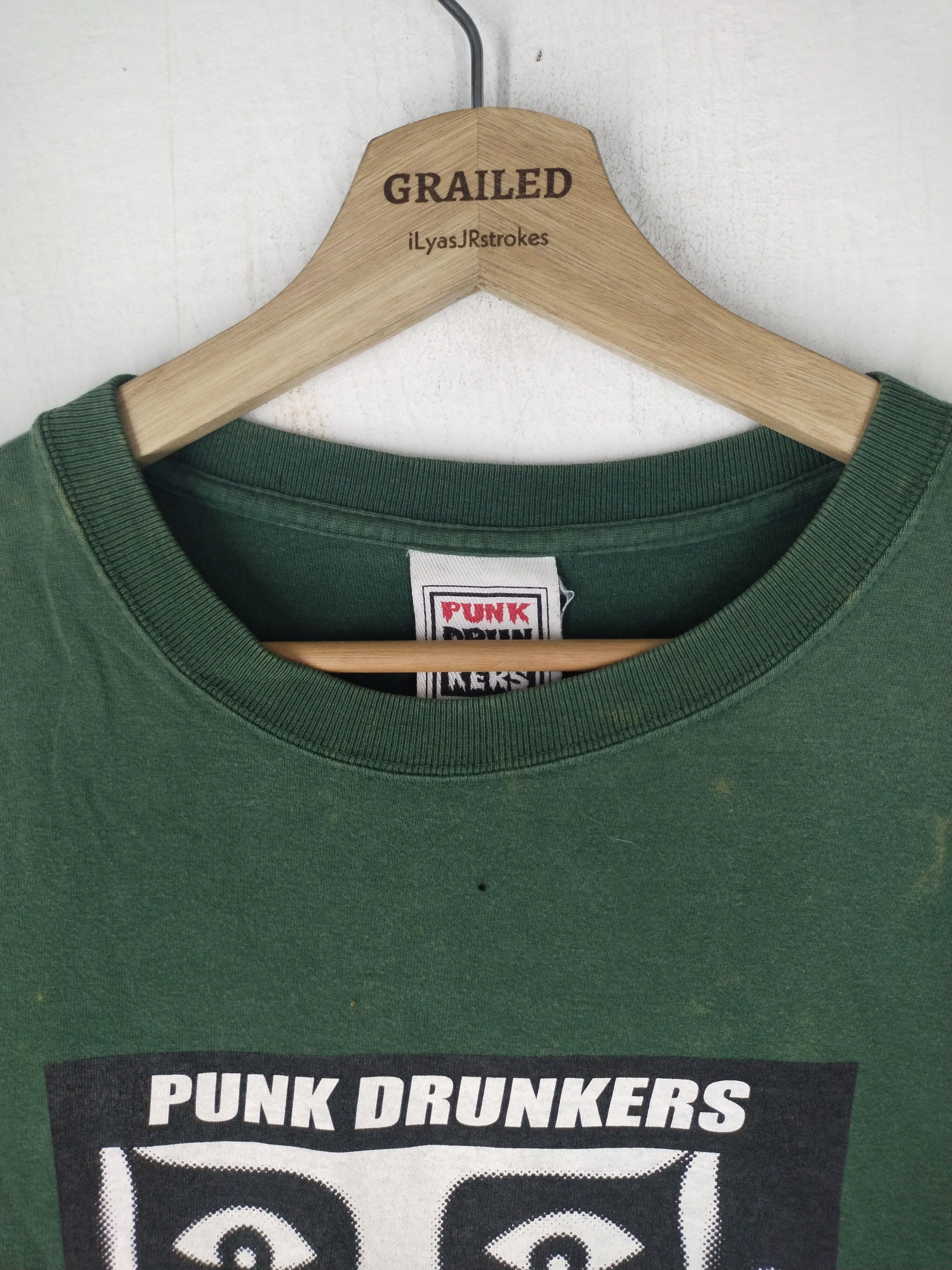 Japanese Brand Vintage Montage Punk Drunkers Shirt Rare Size US M / EU 48-50 / 2 - 8 Thumbnail