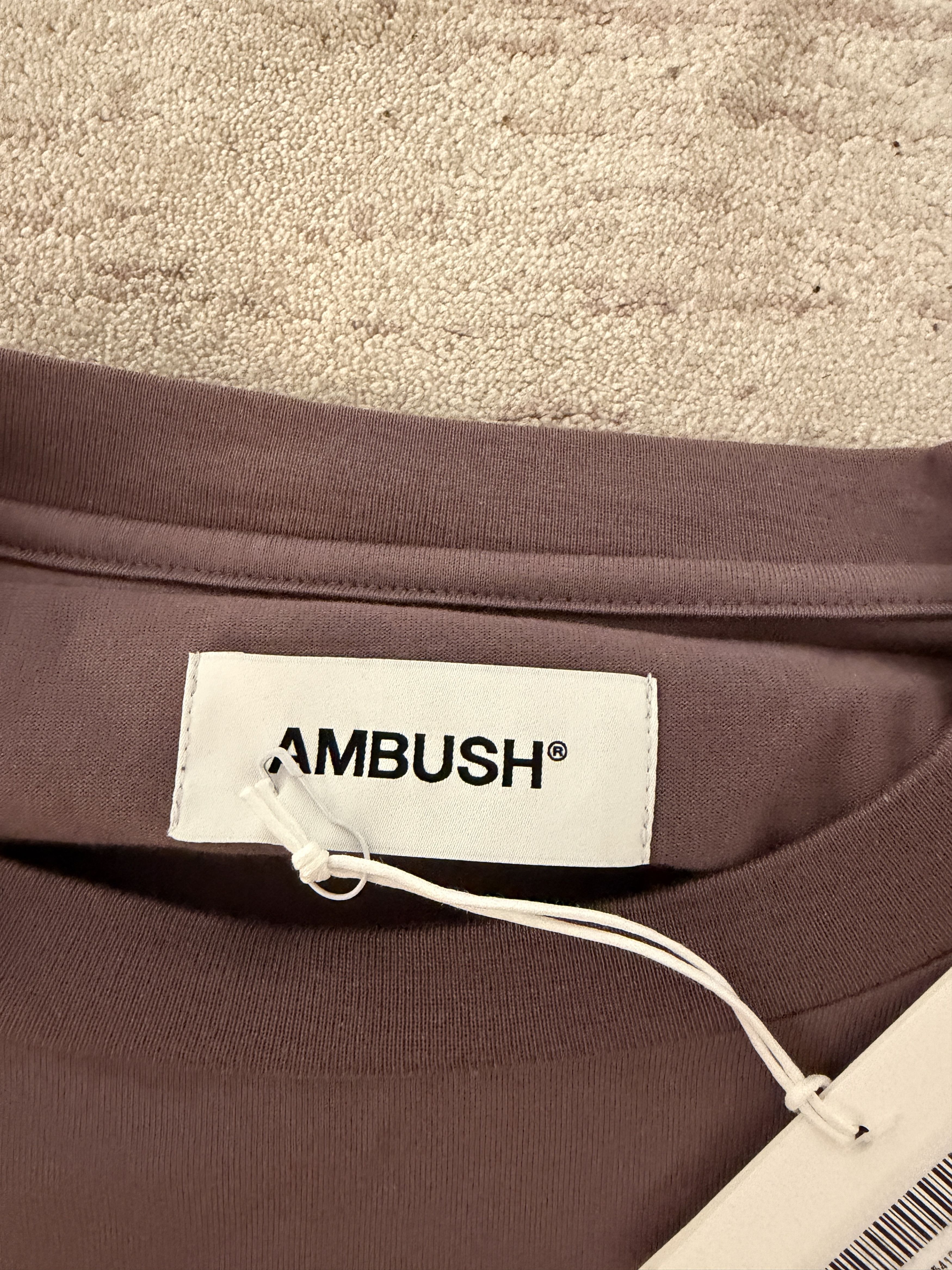 Ambush Design Ambush Men's Purple Folding T-Shirt Size (3) Size US L / EU 52-54 / 3 - 3 Thumbnail