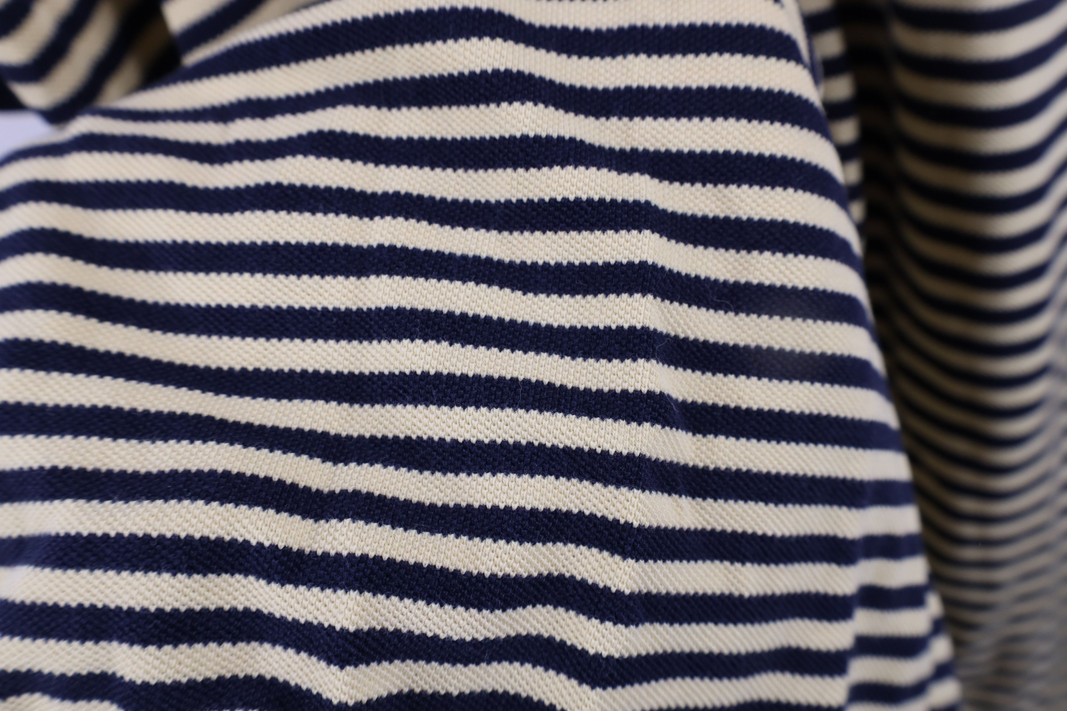 Nautica × Vintage Vintage 90s Nautica Sailboat Thermal Knit Golf Polo Shirt Size US XXL / EU 58 / 5 - 8 Thumbnail