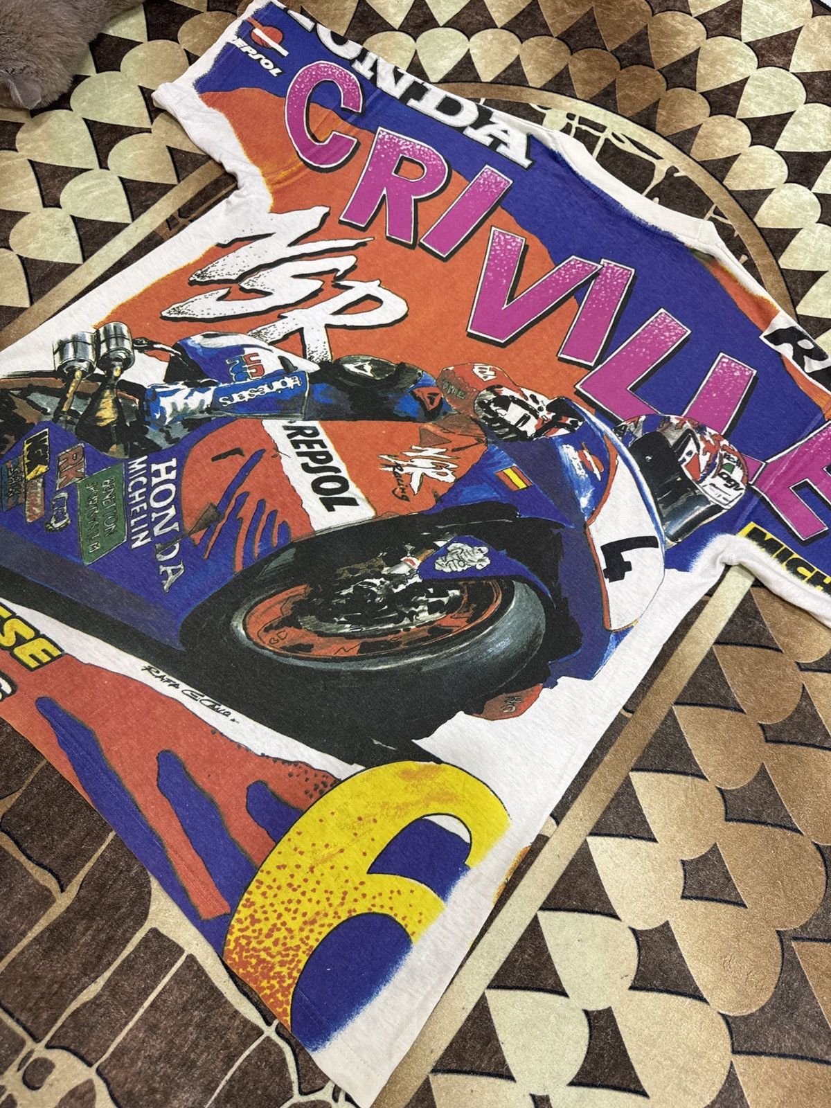 Vintage ‼️Rare Vintage Honda Alex Criville shirt 90s‼️ Size US XL / EU 56 / 4 - 13 Thumbnail