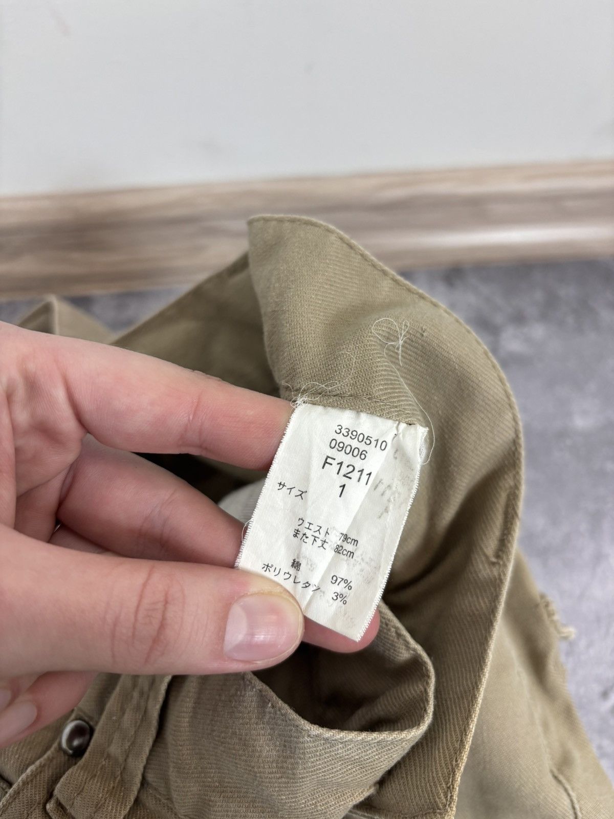 Japanese Brand Bee Bell Y2K Japanese Men’s Buckle Back Pants Jeans Size US 30 / EU 46 - 18 Thumbnail
