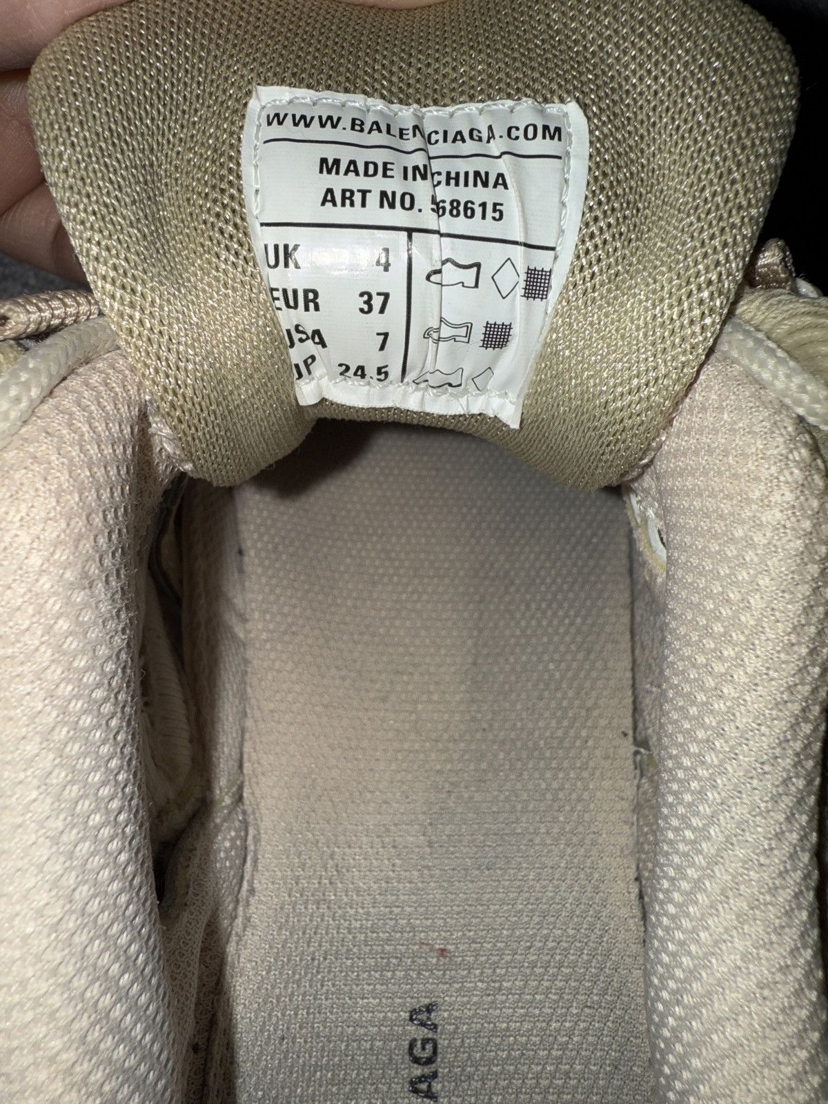 Balenciaga Balenciaga Track 2 in Nude Size US 6 / IT 36 - 5 Thumbnail