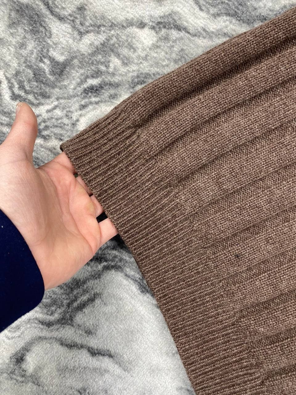 Brunello Cucinelli Brunello Cucinelli Knit Cashmere Ribbed Sweater Men Size 48 Size US M / EU 48-50 / 2 - 6 Thumbnail