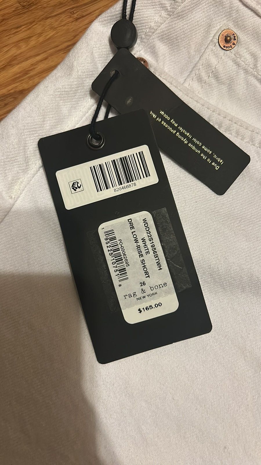 Rag & Bone Rag & Bone Dre Low-Rise Short size 26 Size 26" / US 2 / IT 38 - 8 Thumbnail