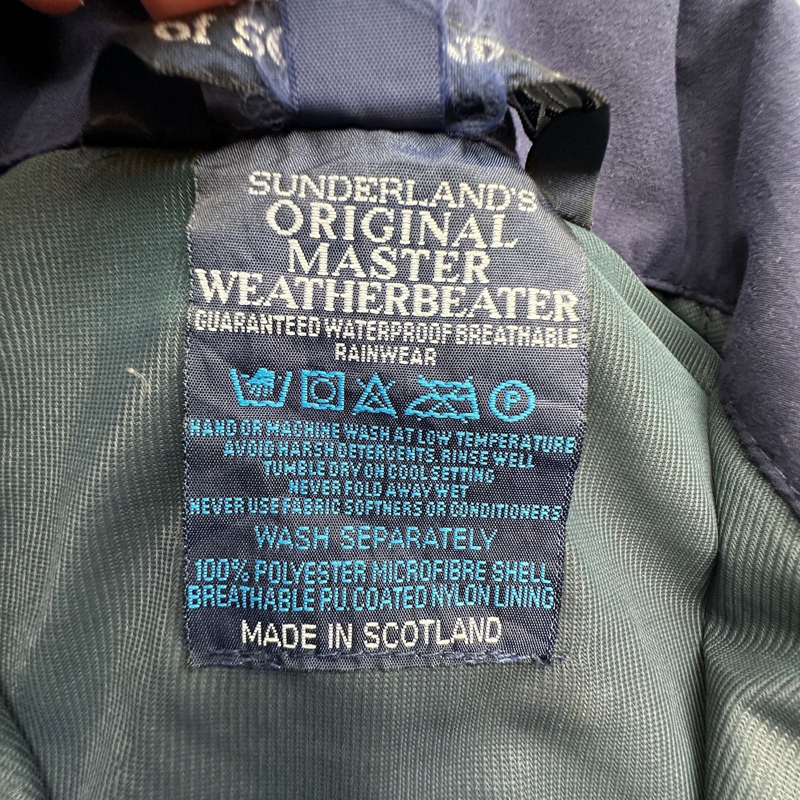 Other VTG Sunderland of Scotland 1/4 Windbreaker Pullover Medium Size US M / EU 48-50 / 2 - 9 Thumbnail