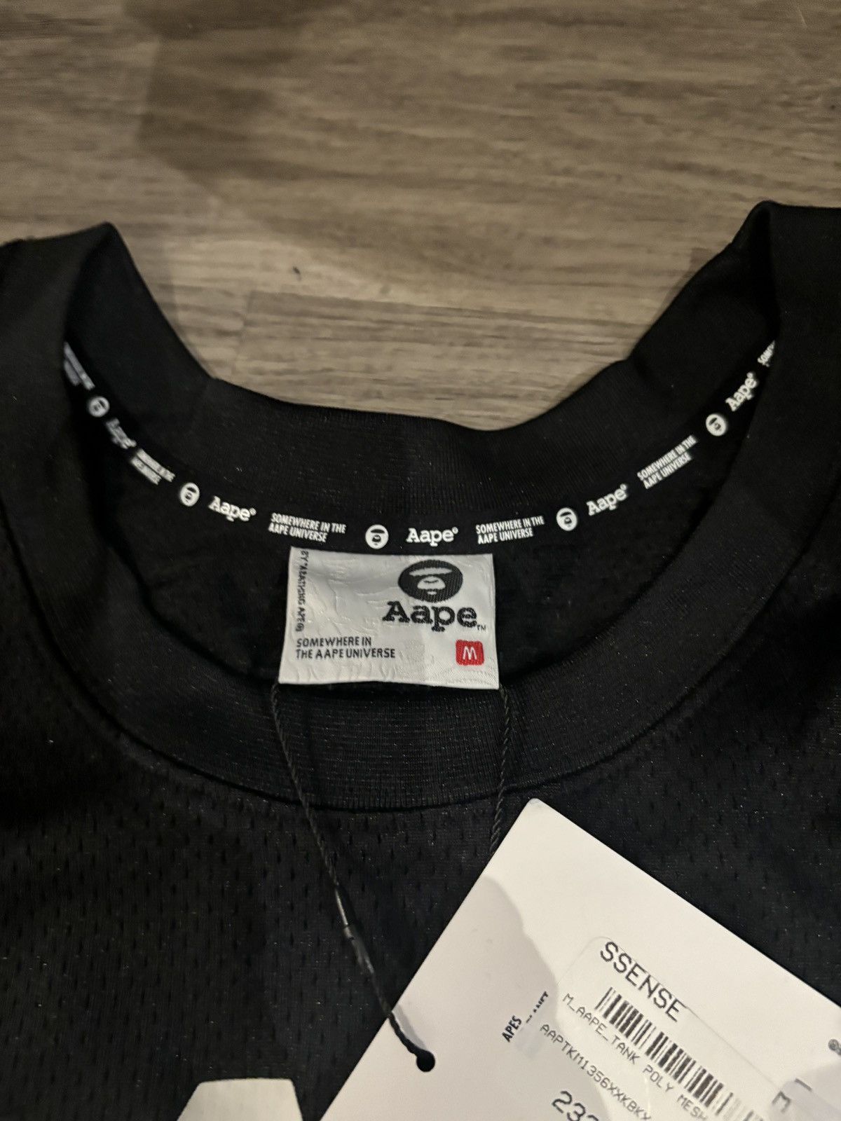 Aape Aape by Bathing Ape Poly Mesh Tank Top Sleeveless #10 MWT LE Size US M / EU 48-50 / 2 - 5 Thumbnail