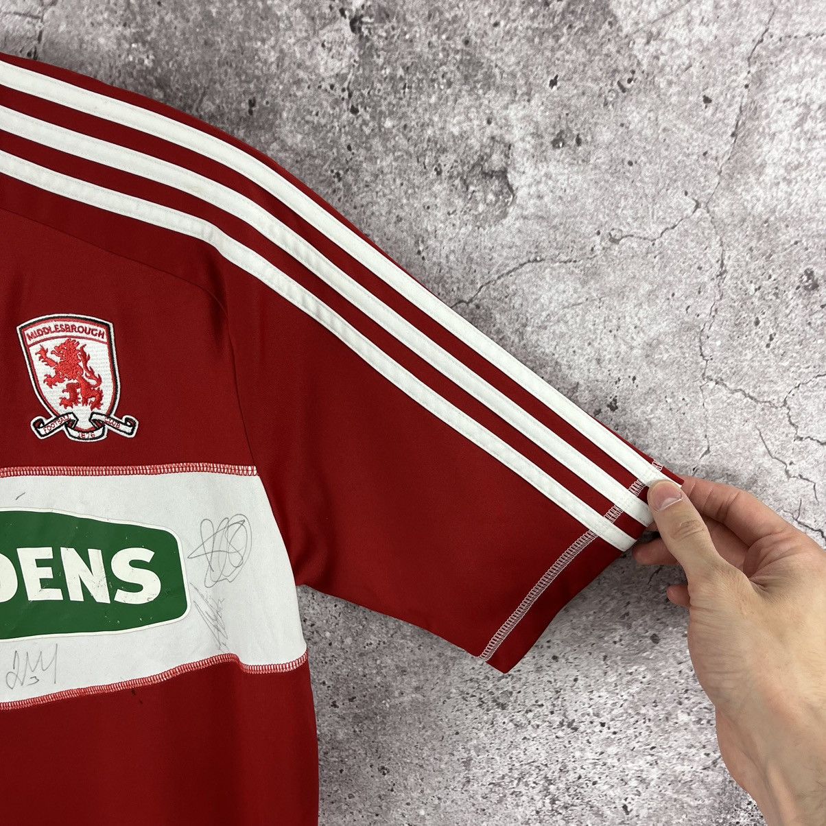 Adidas × Vintage Adidas Middlesbrough 2012/2013 Home Jersey Size M Size US M / EU 48-50 / 2 - 5 Thumbnail