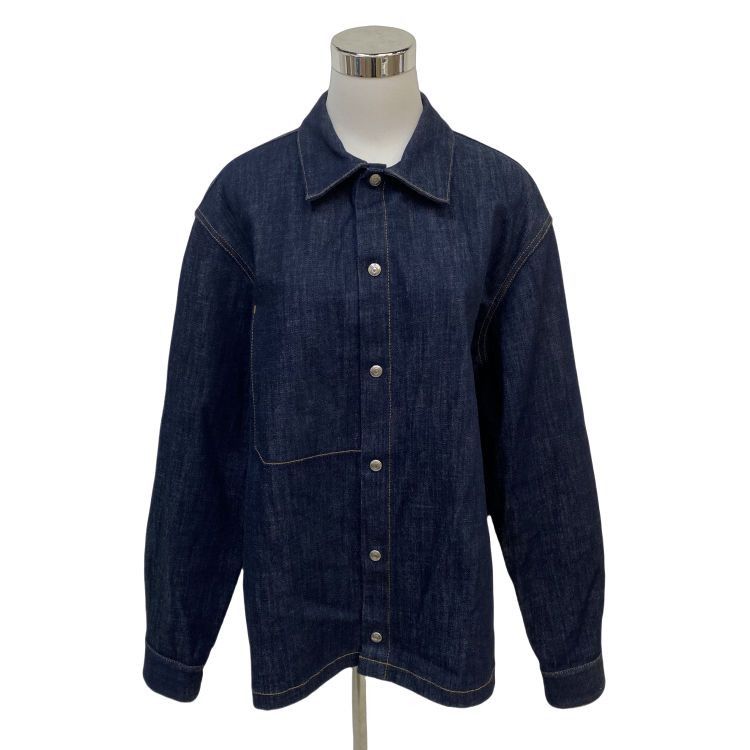 Dior Dior Oblique Lining Denim Shirt Size 48 Size US M / EU 48-50 / 2 - 1 Thumbnail