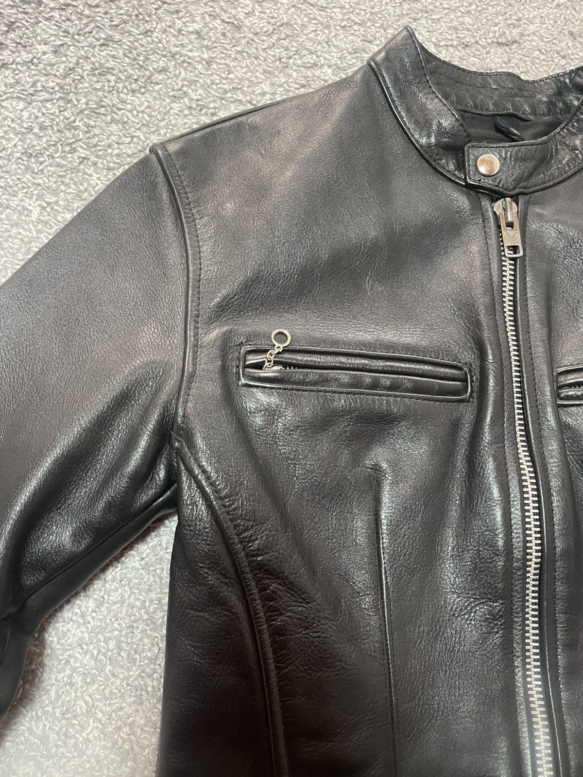 Vanson Leathers Vanson Comet USA Rare Ladies Model Leather Motorcycle Jacket Size S / US 4 / IT 40 - 8 Thumbnail