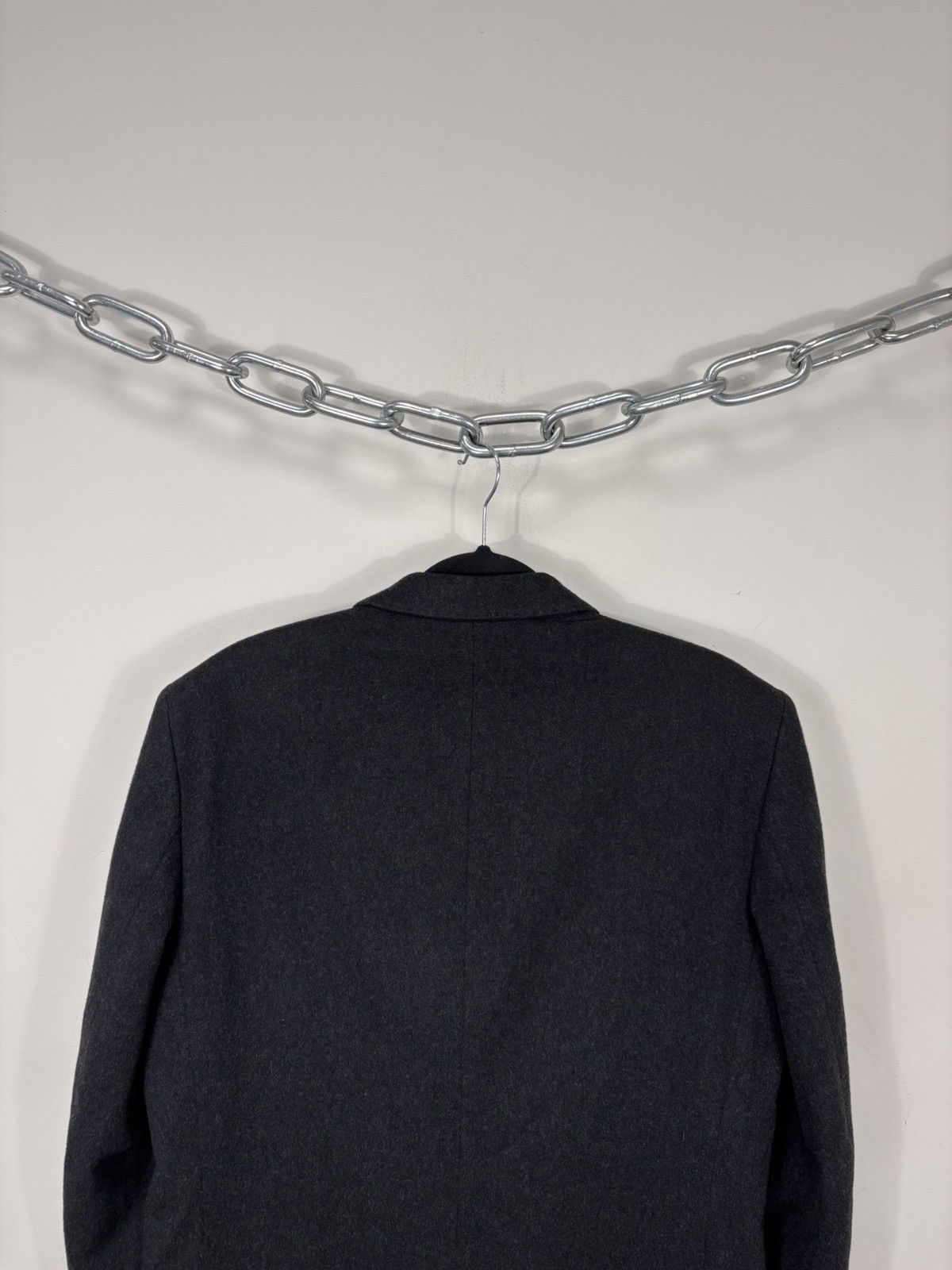Other Duetz Men’s Charcoal Grey Tessile d’Oro Cashmere Overcoat Size US M / EU 48-50 / 2 - 19 Thumbnail