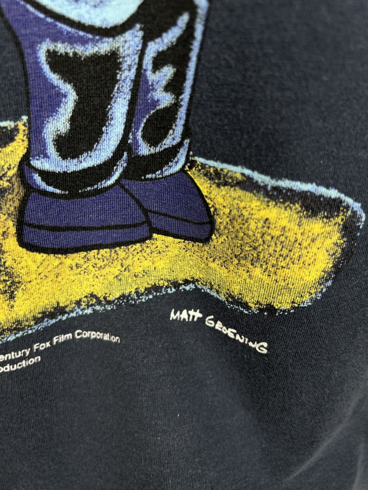The Simpsons Mens Vintage The Simpson T Shirt 1999 tee Matthew Groening Size US L / EU 52-54 / 3 - 10 Thumbnail