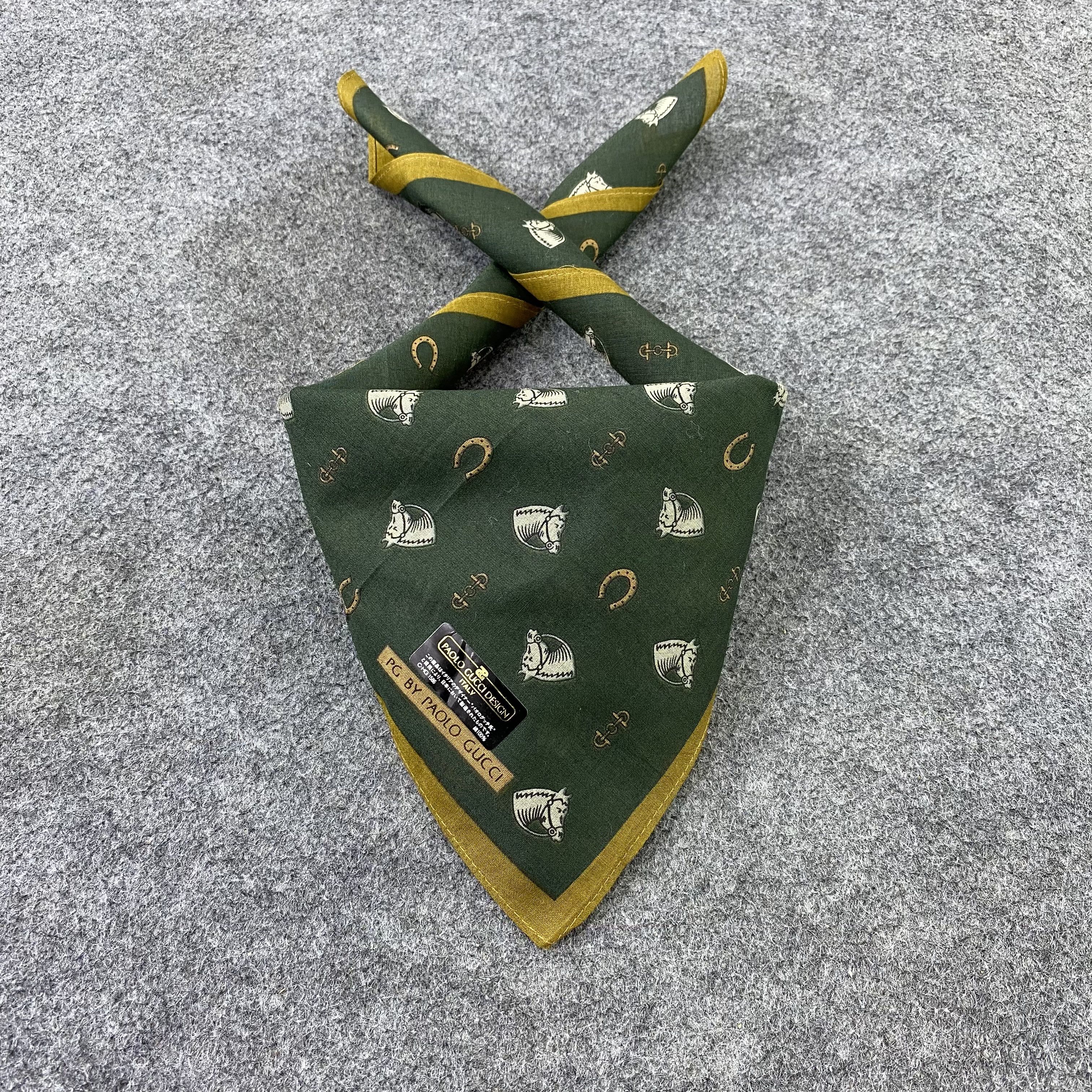 Paolo Gucci Paolo Gucci Handkerchief / Bandana / Neckerchief-B877 Size ONE SIZE - 2 Thumbnail