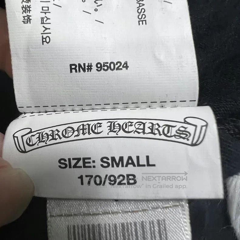 Chrome Hearts CHROME HEARTS Size S Embroidered cross long sleeve Size US S / EU 44-46 / 1 - 5 Thumbnail