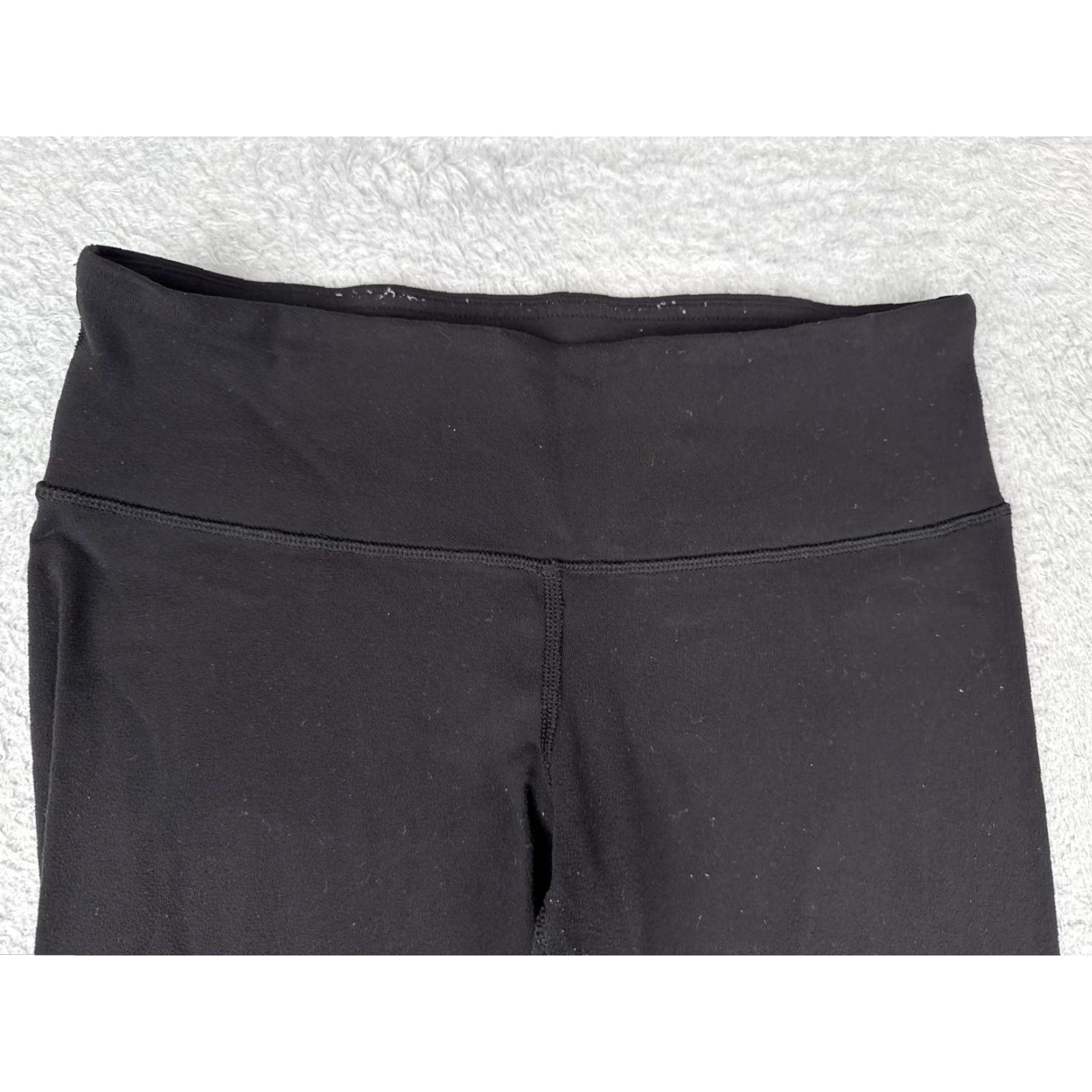 Lululemon Lululemon Leggings Womens 4 Black Capri Yoga Athletic Gym Workout READ Size 27" / US 4 / IT 40 - 4 Thumbnail