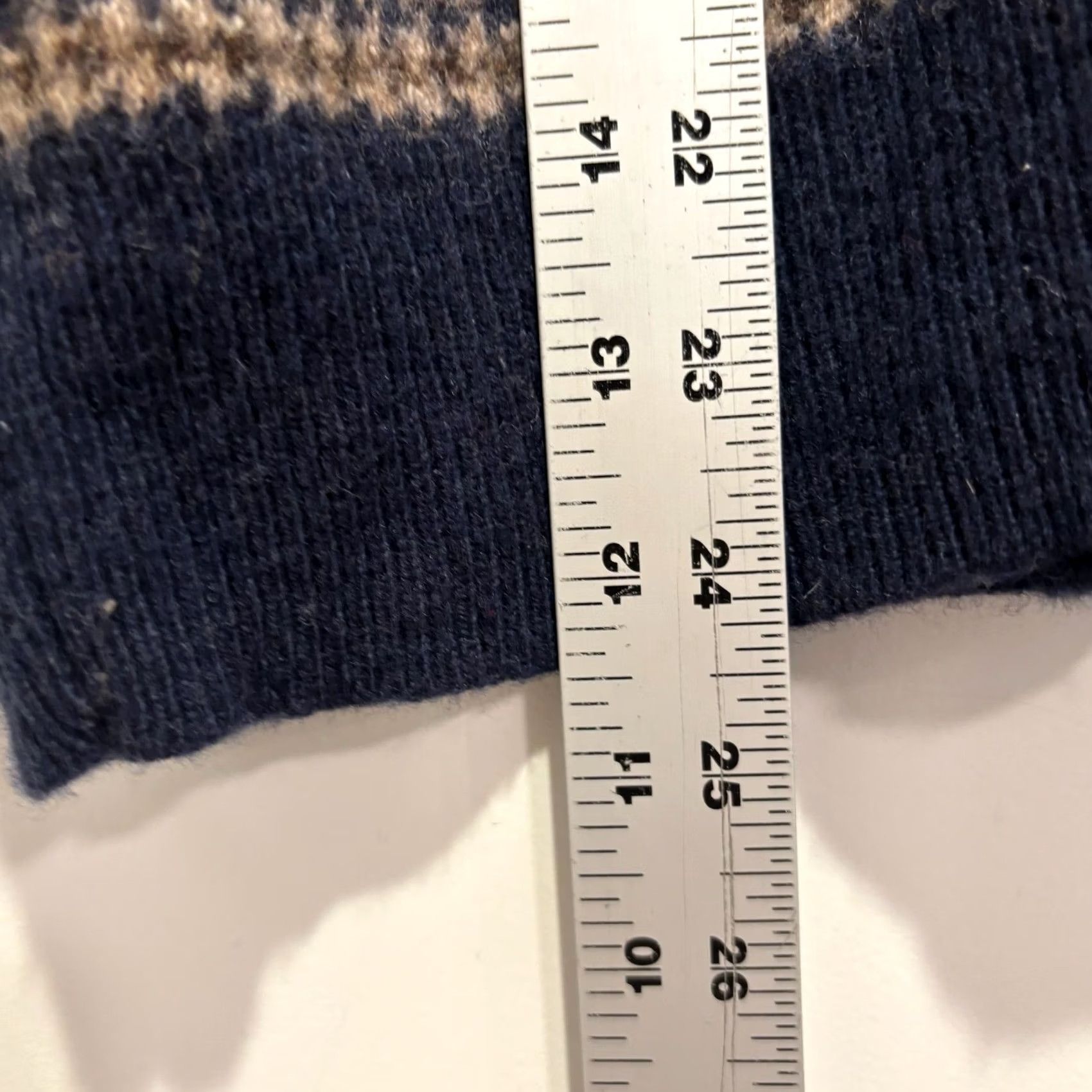 J.Crew J.Crew Sweater Houndstooth Crewneck Brown Navy Blue S Size S / US 4 / IT 40 - 4 Thumbnail