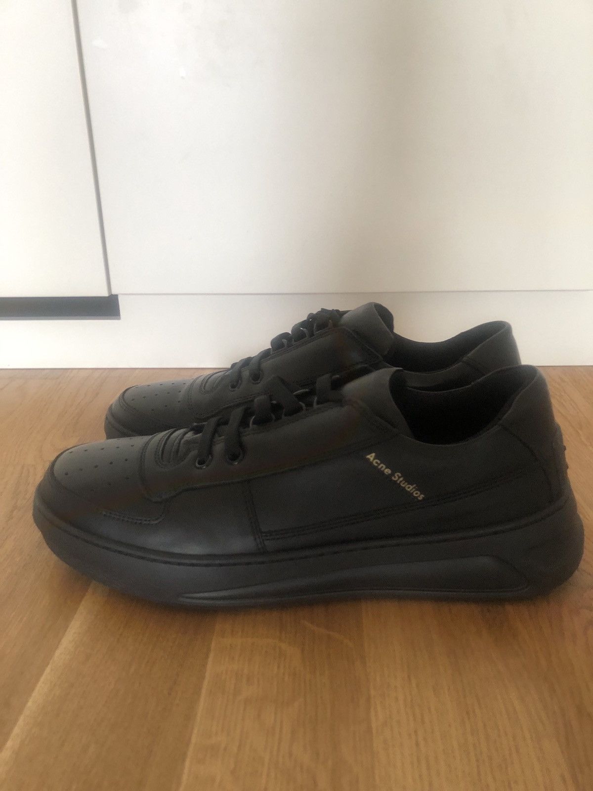 Acne Studios Acne, Black, Lace up sneakers Size US 7.5 / EU 40-41 - 6 Thumbnail