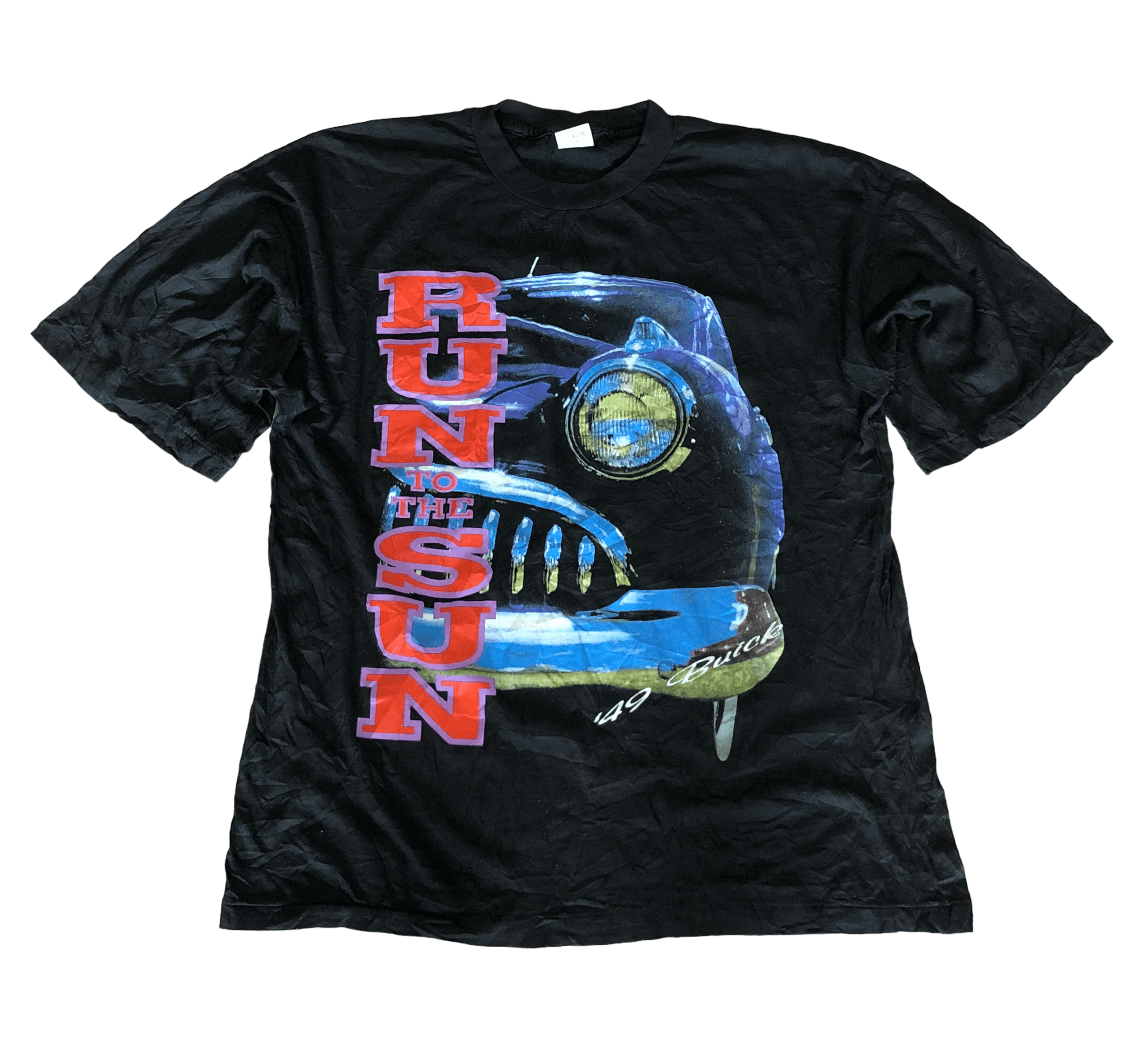 Vintage Vintage 90s Run To The Sun 1994 Classic Car Show Tshirt Size US XL / EU 56 / 4 - 1 Thumbnail