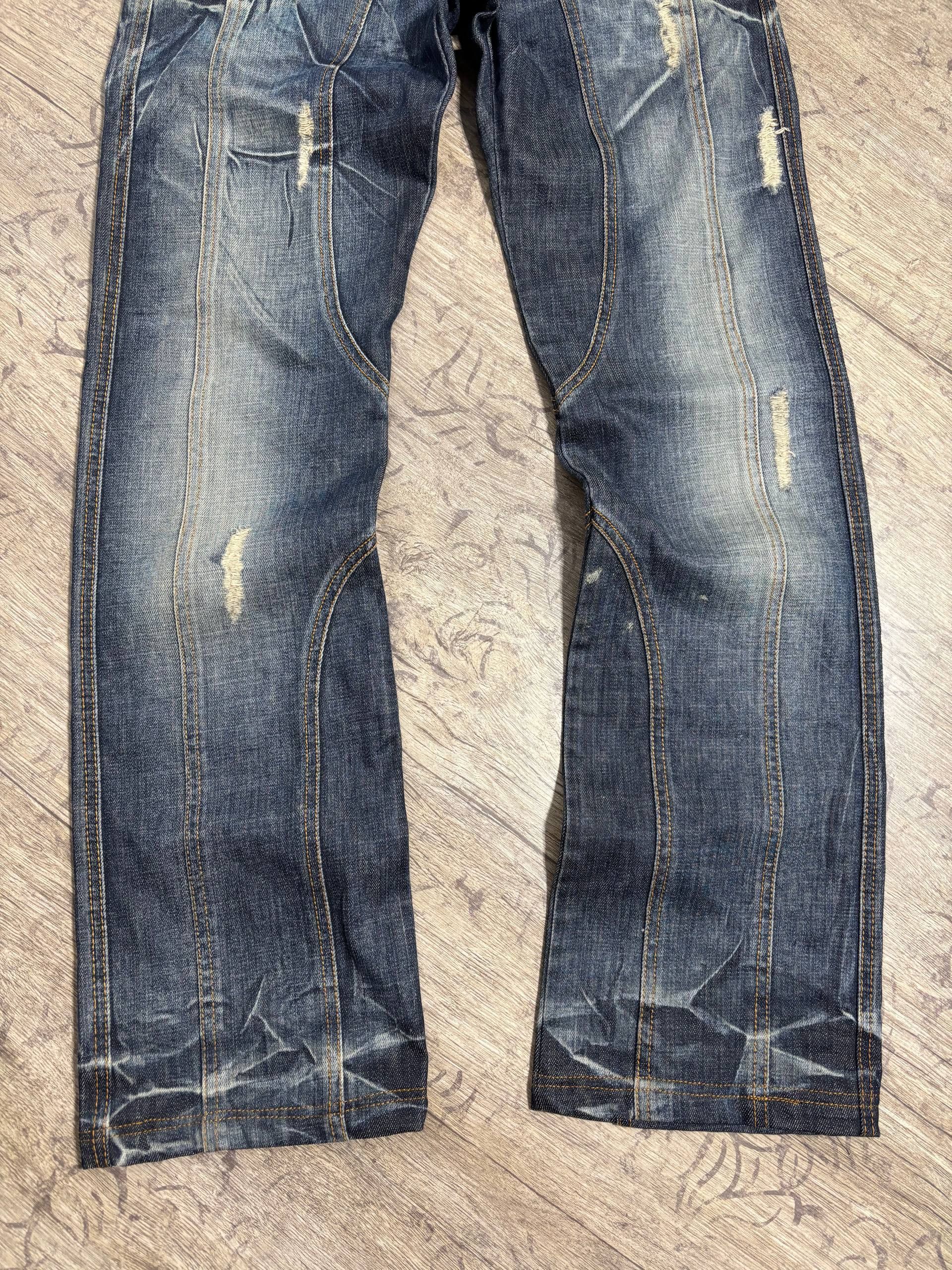 Absolut Joy Absolut Joy Fade Distressed Damage Jeans Sz 28 Size US 28 / EU 44 - 3 Thumbnail