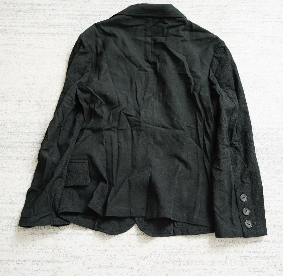 Yohji Yamamoto Yohji Yamamoto Jacquard Blazer Size US S / EU 44-46 / 1 - 6 Thumbnail