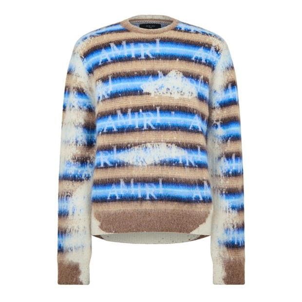 Amiri AMIRI Wool-Blend Logo Sweater Size US L / EU 52-54 / 3 - 1 Thumbnail