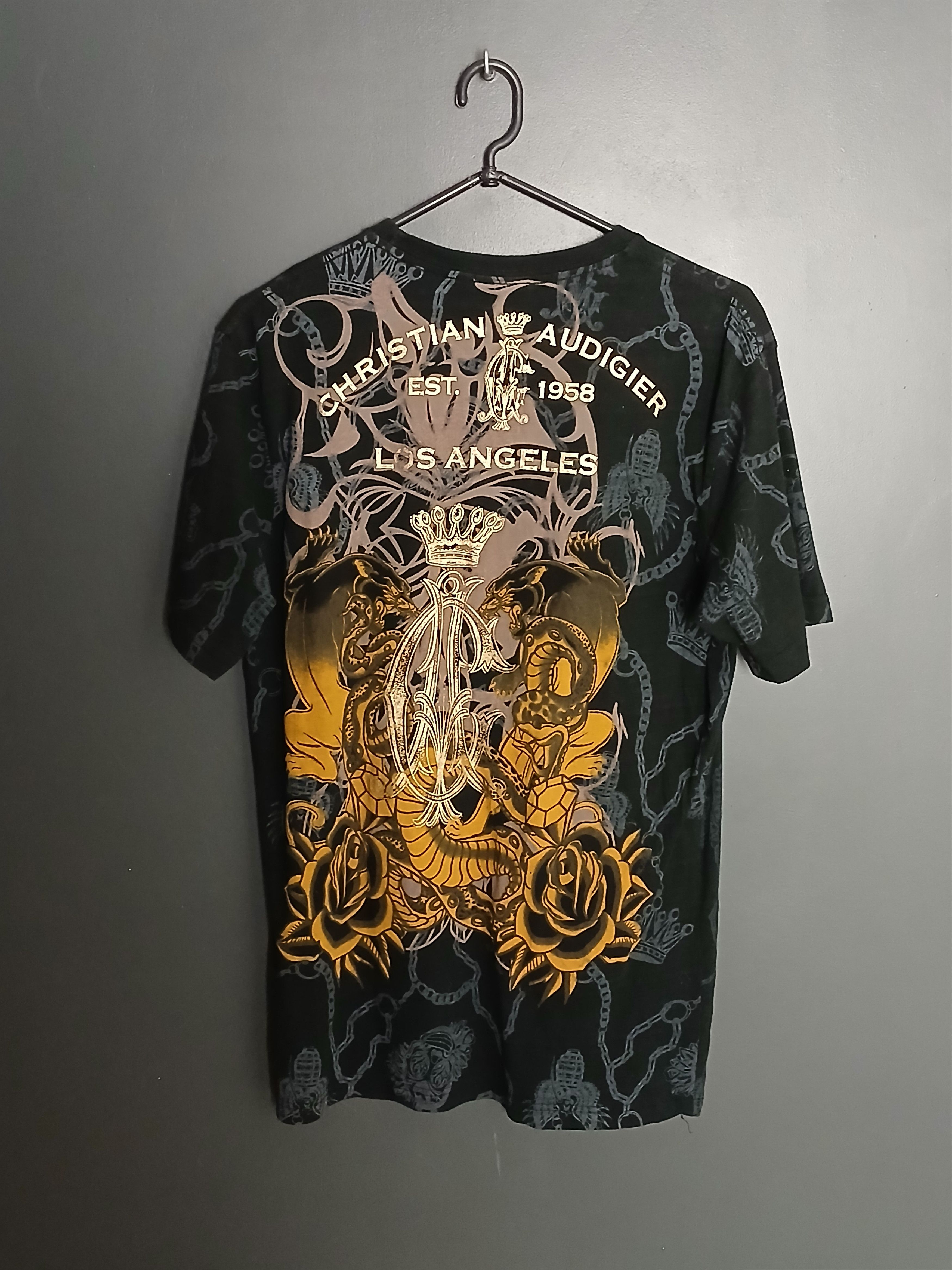 Christian Audigier × Ed Hardy Ed Hardy by Christian Audigier T-Shirt Size US XL / EU 56 / 4 - 2 Thumbnail