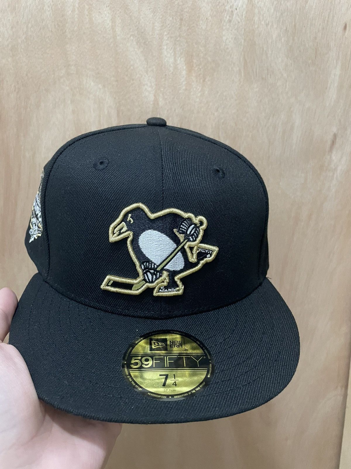 New Era Topperz Pittsburg penguins 2009 Stanley cup champions 7 1/4 Size ONE SIZE - 1 Thumbnail