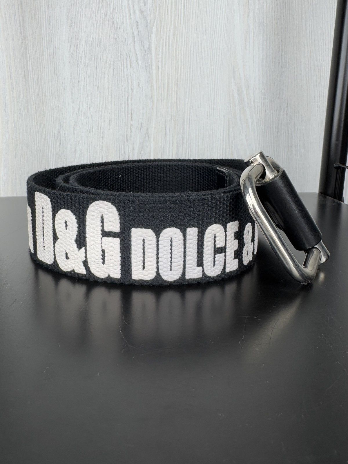 Dolce & Gabbana Dolce Gabbana Belt Mens Black Made In Italy Size ONE SIZE - 5 Thumbnail