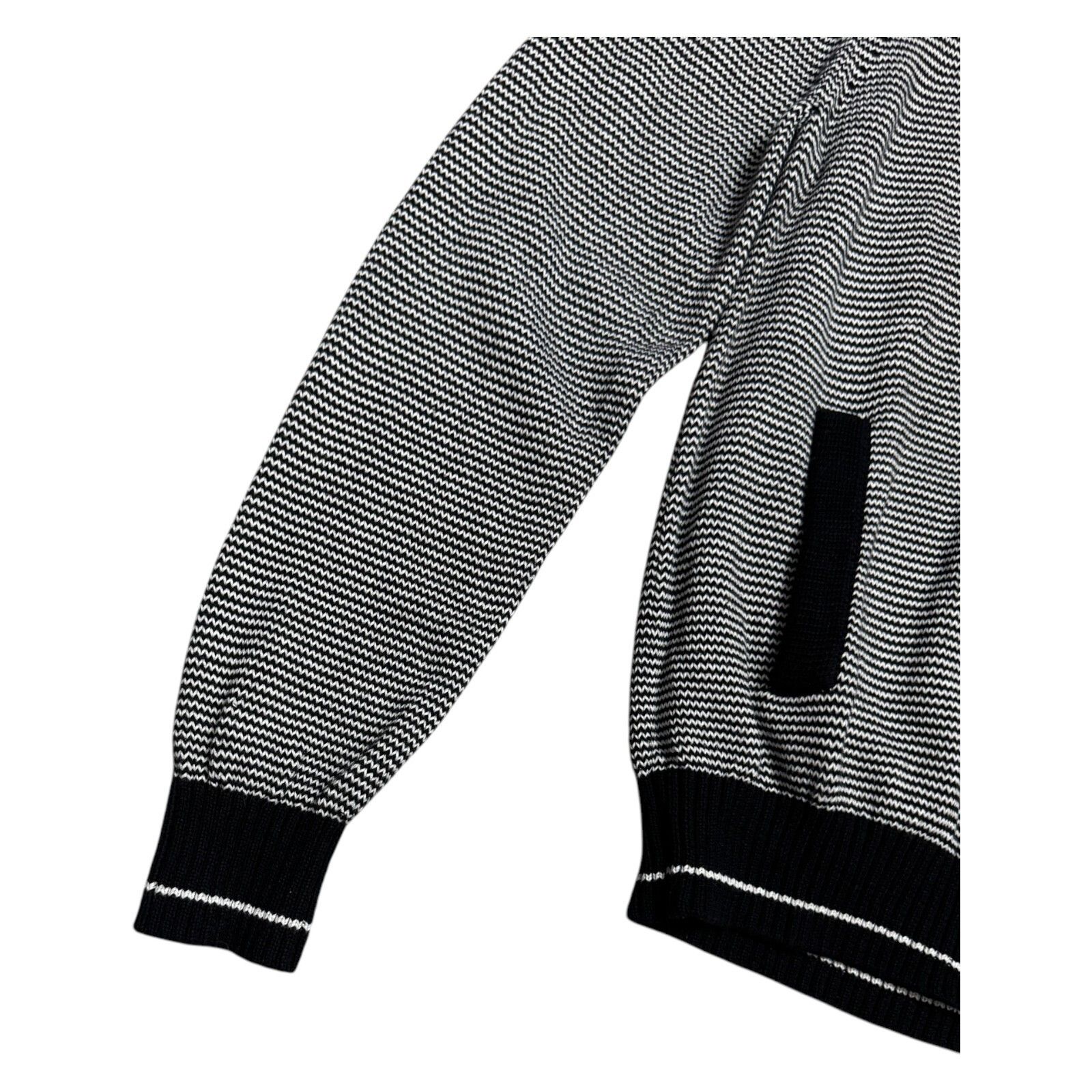 Michael Stars MICHAEL STARS Striped Zip Sweater Cardigan Jacket Large Size US L / EU 52-54 / 3 - 5 Thumbnail