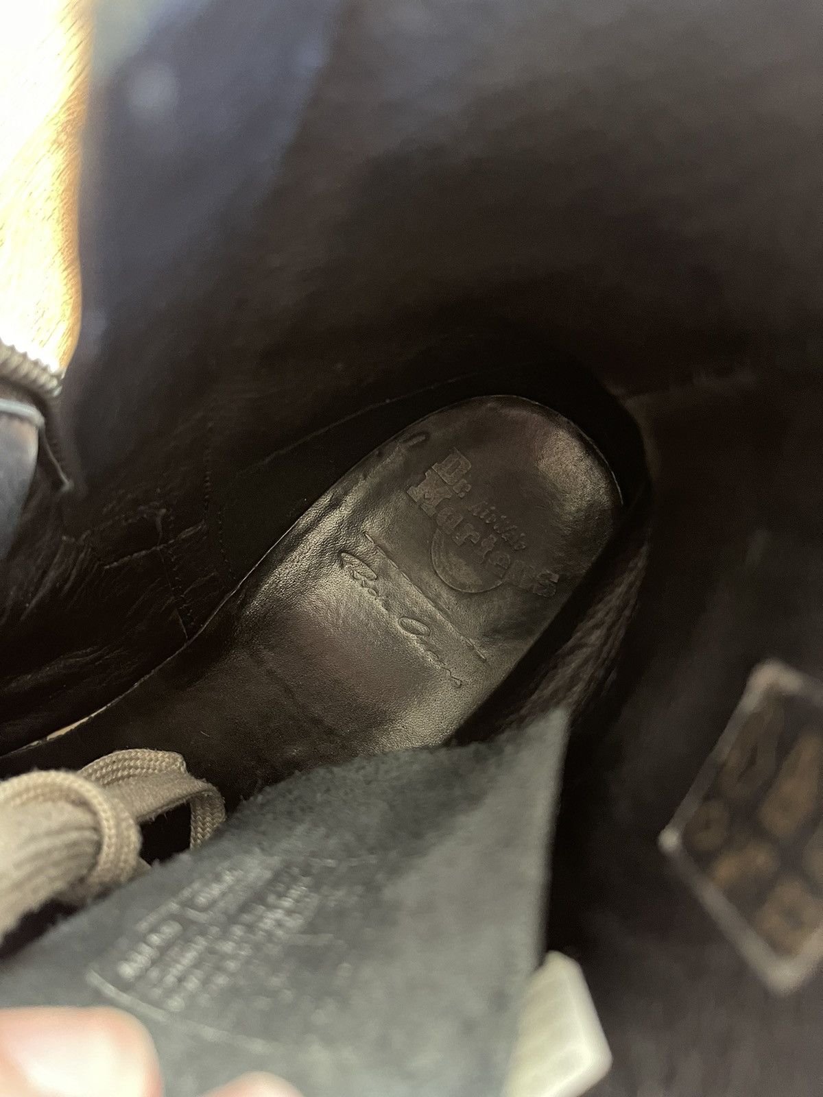 Dr. Martens × Rick Owens Rick Owens Dr. Martens Size US 12 / EU 45 - 9 Thumbnail