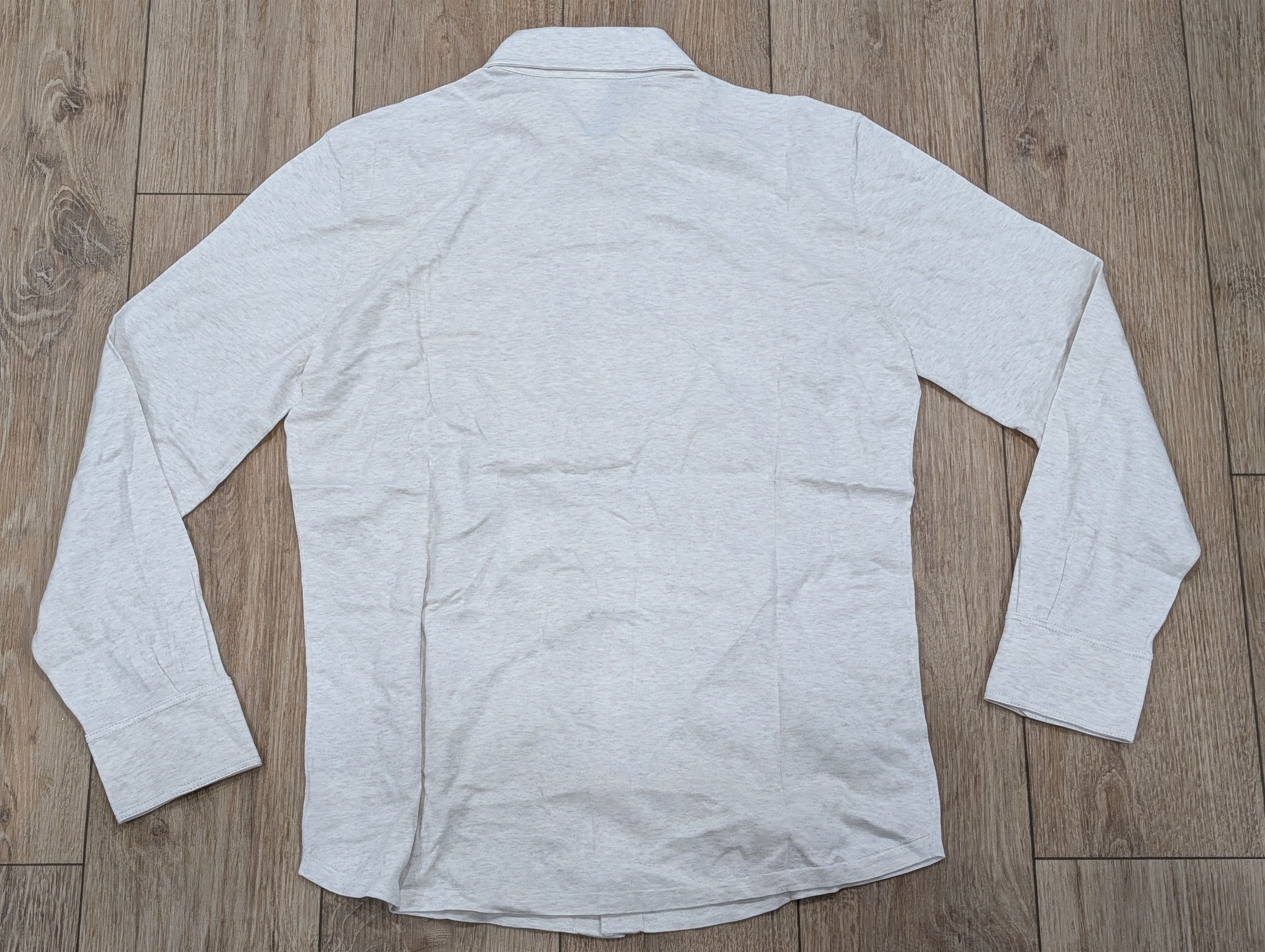 Brunello Cucinelli Brunello Cucinelli Cotton LS Button Up Shirt Oatmeal 50 Size US M / EU 48-50 / 2 - 4 Thumbnail