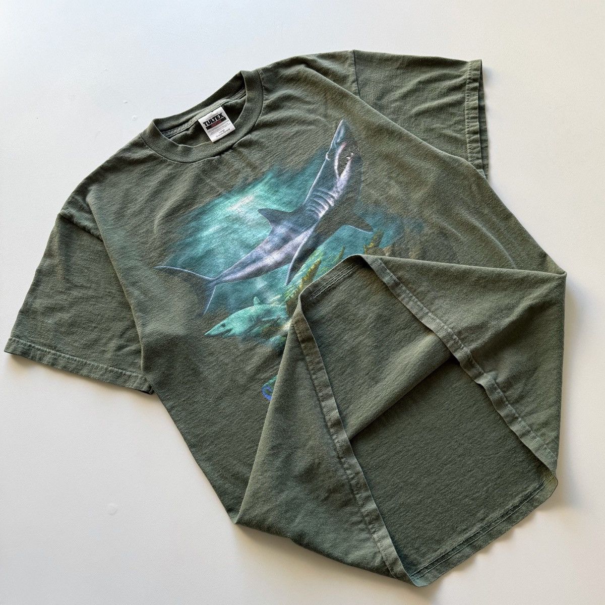 Vintage 1997 Vintage SeaWorld Shark Tee Size US L / EU 52-54 / 3 - 4 Thumbnail