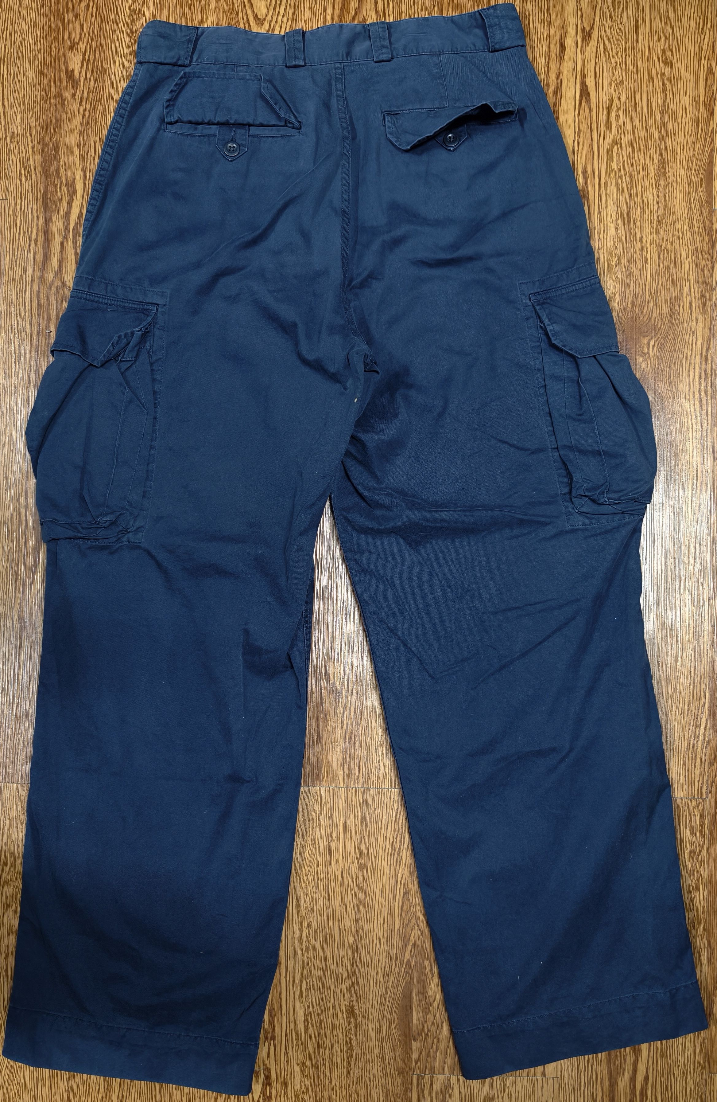 Polo Ralph Lauren Ralph Vintage Nylon Multi-Pocket Cargo Pant Size US 33 - 2 Thumbnail