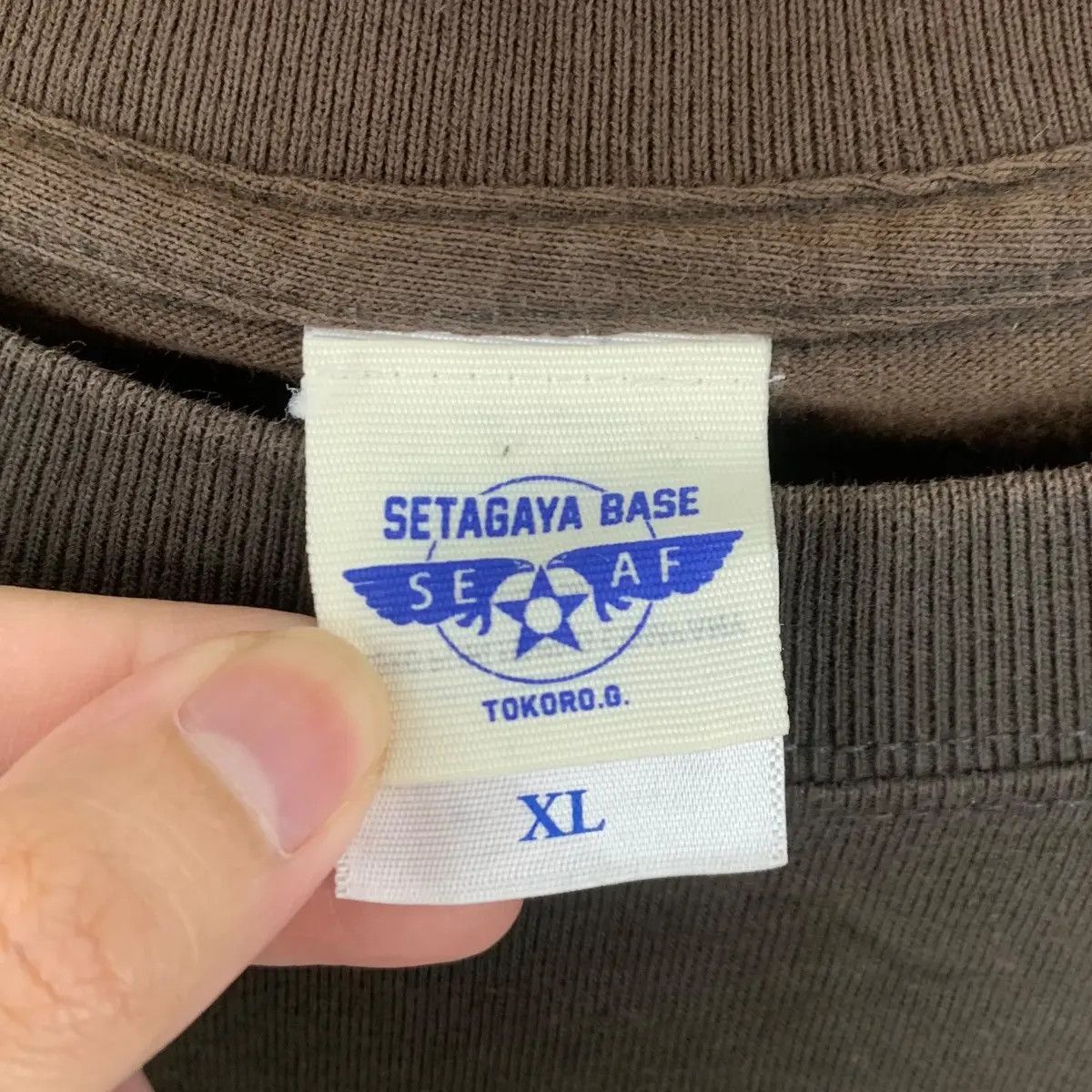 Vintage Vintage USAF SETAGAYA BASE Tokoro Air Force Tee Shirt Top Size US XL / EU 56 / 4 - 4 Thumbnail