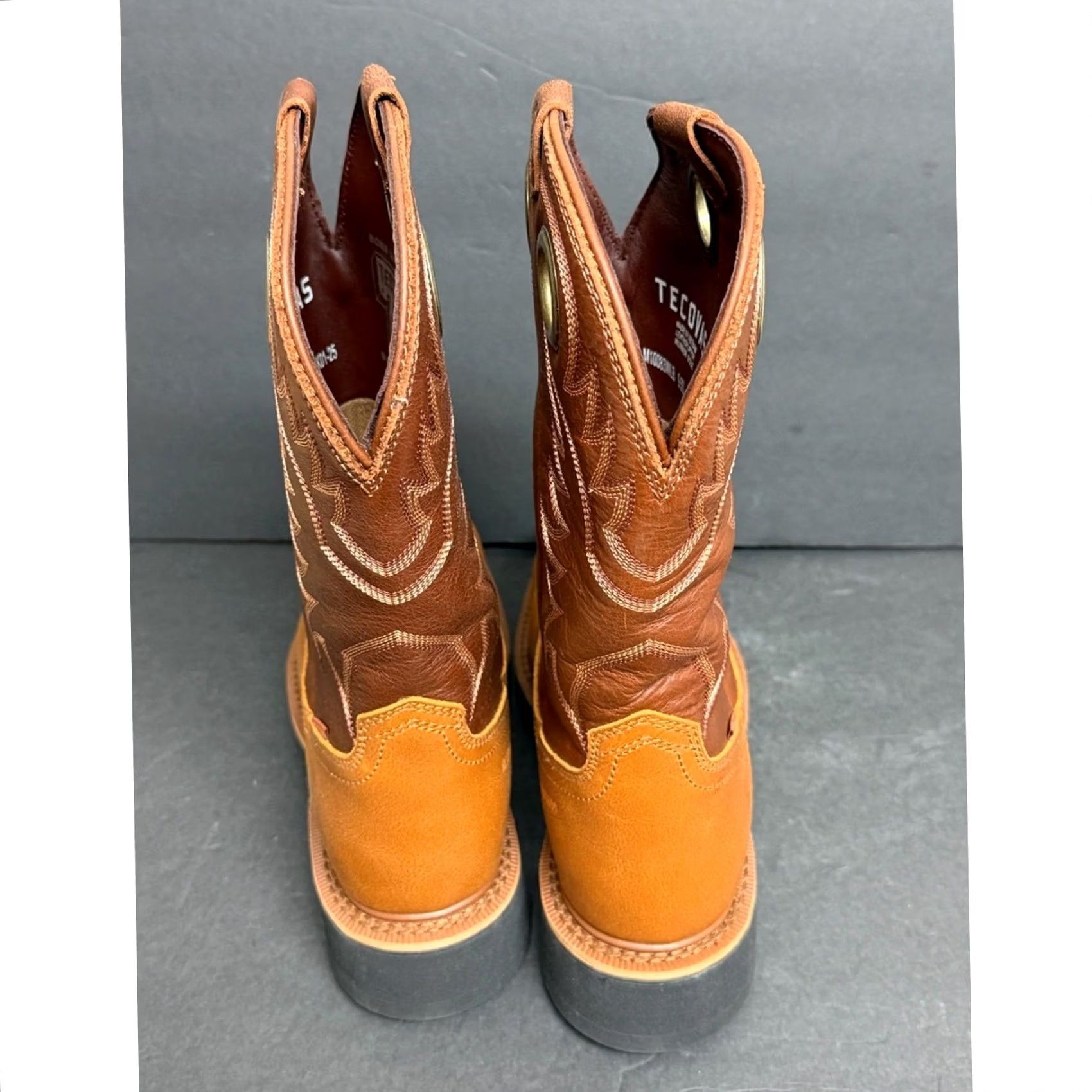 Tecovas NEW Tecovas LongHaul Waterproof Square Composite Toe Work Boots SIZE 9.5D Size US 10 / EU 43 - 4 Thumbnail