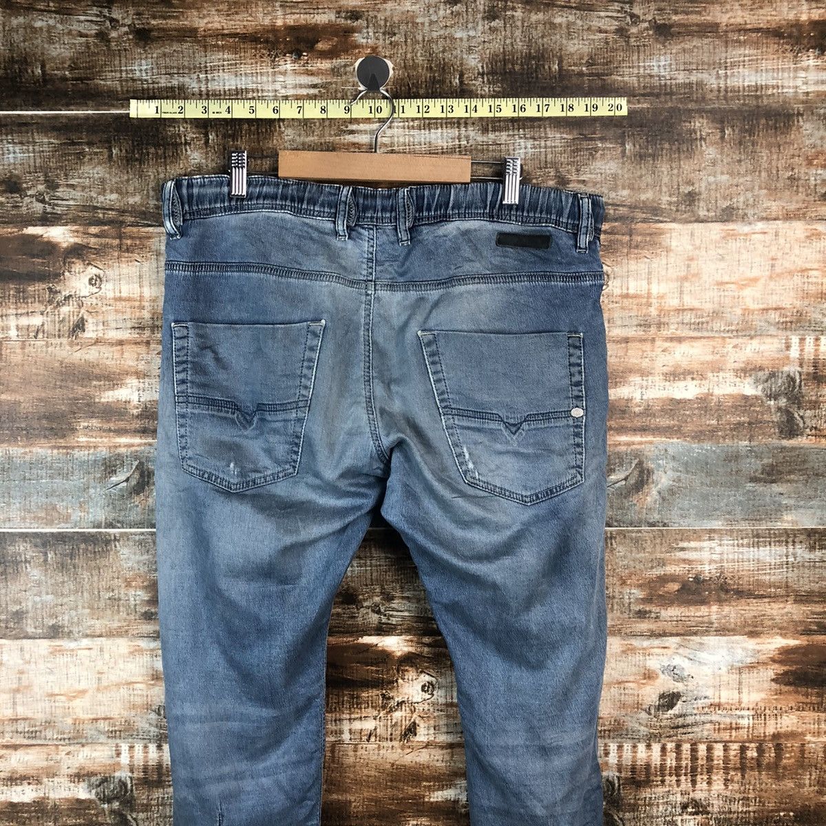 Diesel Diesel Blue Distressed Denim Pants #A2092 Size US 33 - 17 Thumbnail
