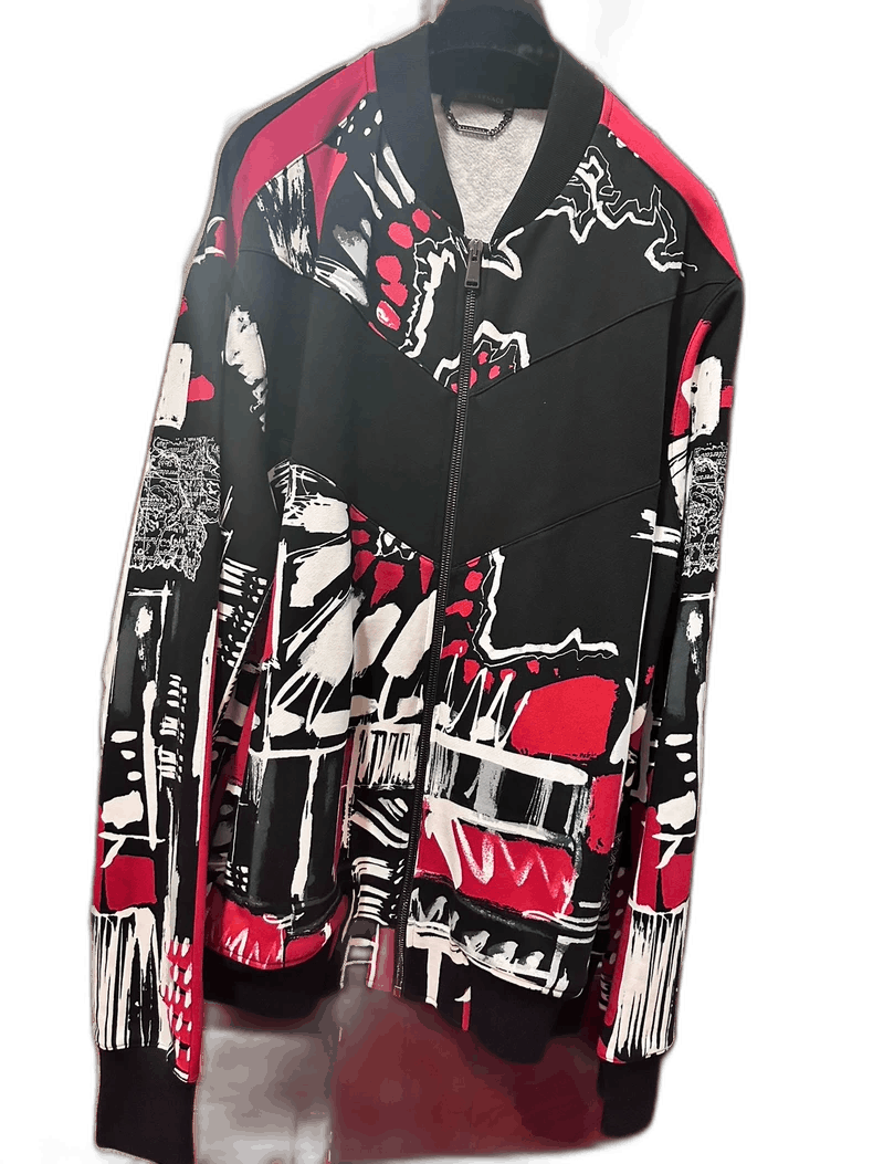 Versace Versace Runway Graffiti Print Sweatshirt - dmc Size M / US 6-8 / IT 42-44 - 1 Thumbnail