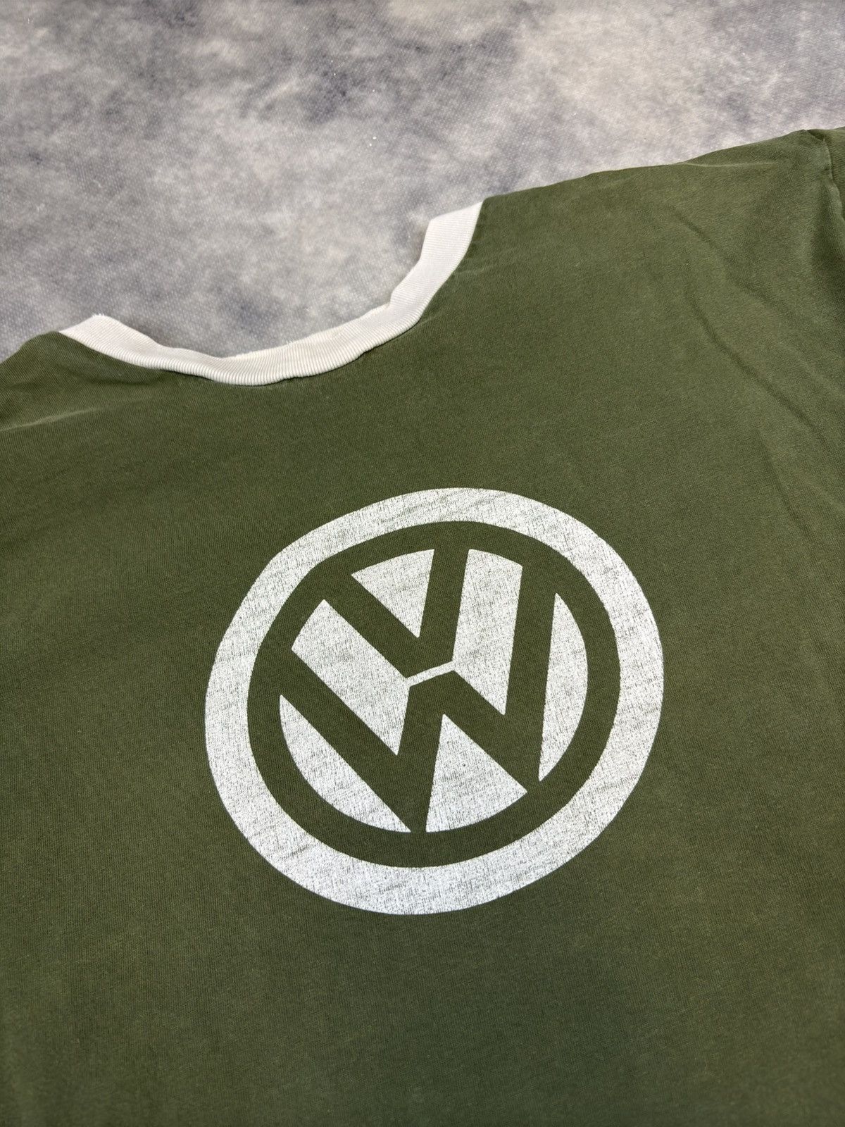 Vintage Volkswagen Logo T shirt Tee vintage 80s 90s military army Size US M / EU 48-50 / 2 - 2 Thumbnail