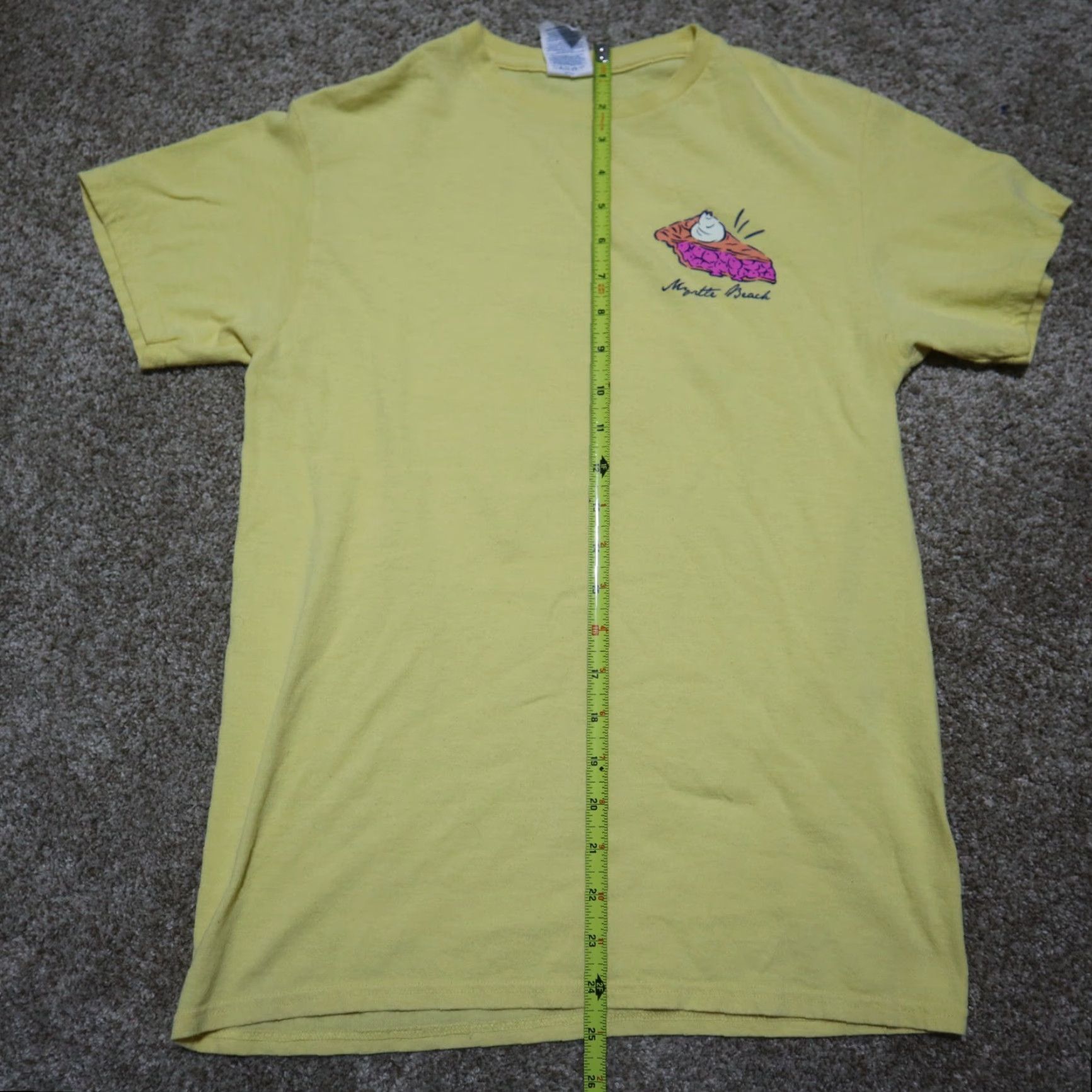 Delta Myrtle Beach South Carolina Southern Sweet Yellow Tee T-Shirt Size S Small Size US S / EU 44-46 / 1 - 5 Thumbnail
