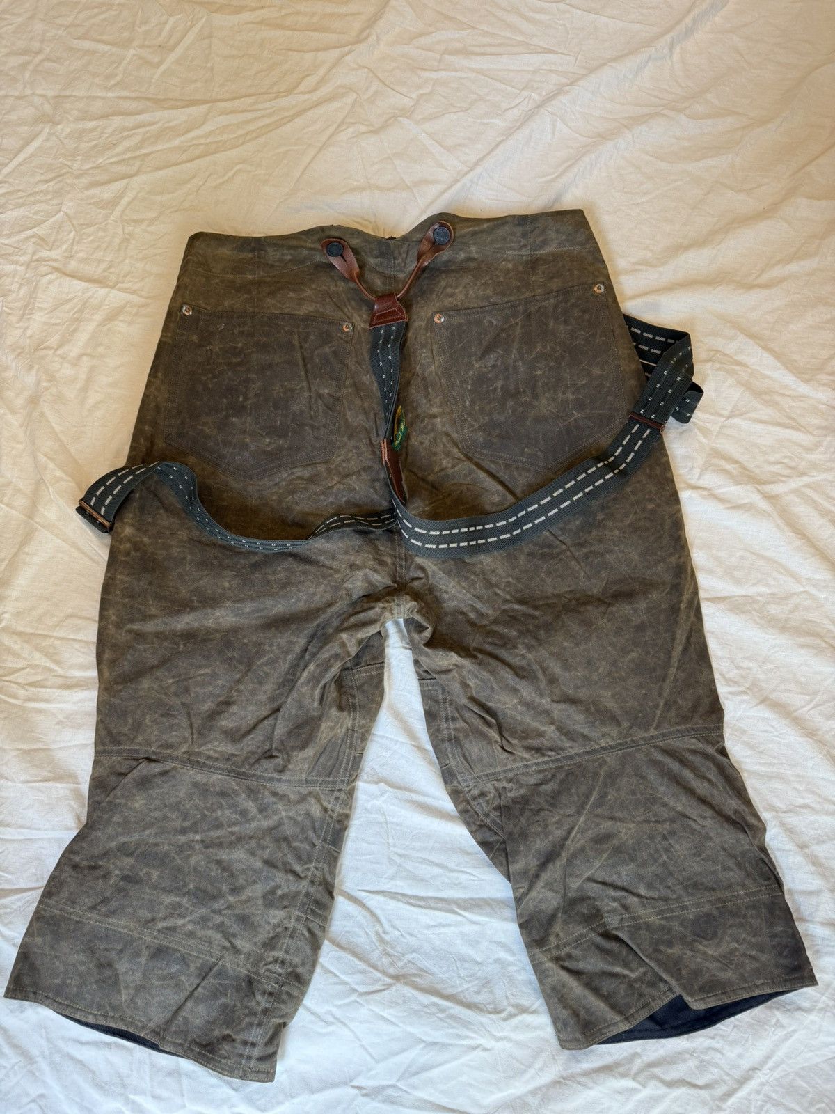 Paul Harnden Shoemakers Wax brace jeans Size US 28 / EU 44 - 4 Thumbnail