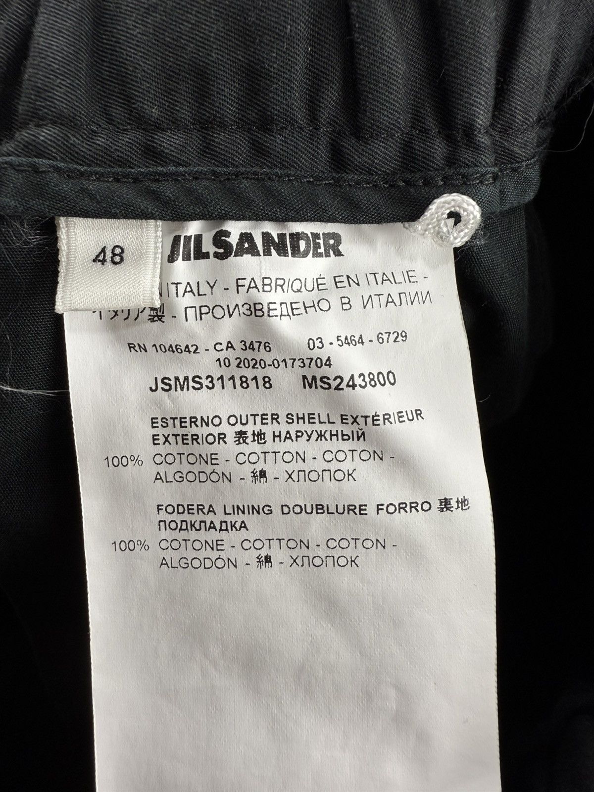 Jil Sander Jil Sander S/S’20 Easy Pants Size US 32 / EU 48 - 9 Thumbnail