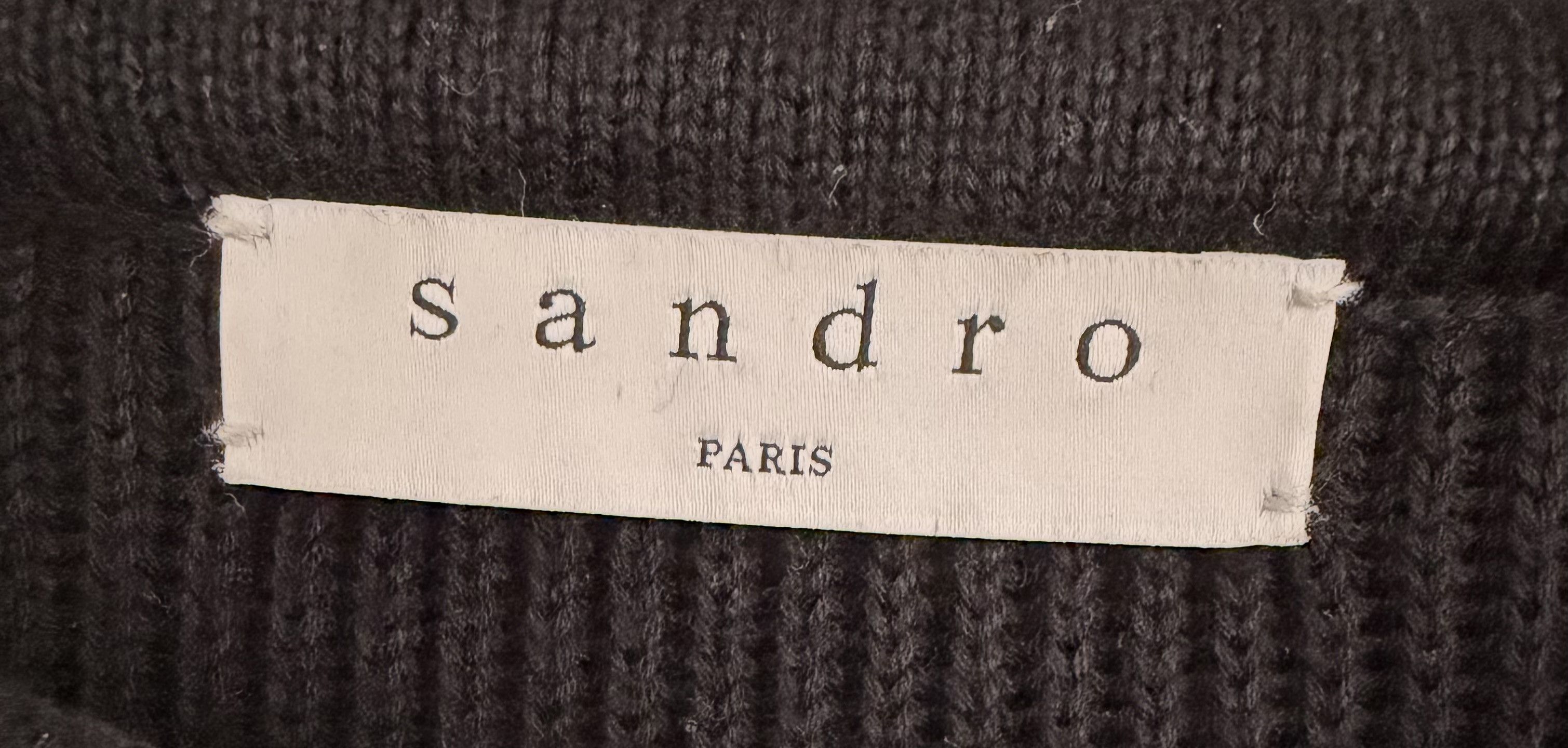 Sandro Sandro Striped Knit Sweater Size US L / EU 52-54 / 3 - 3 Thumbnail